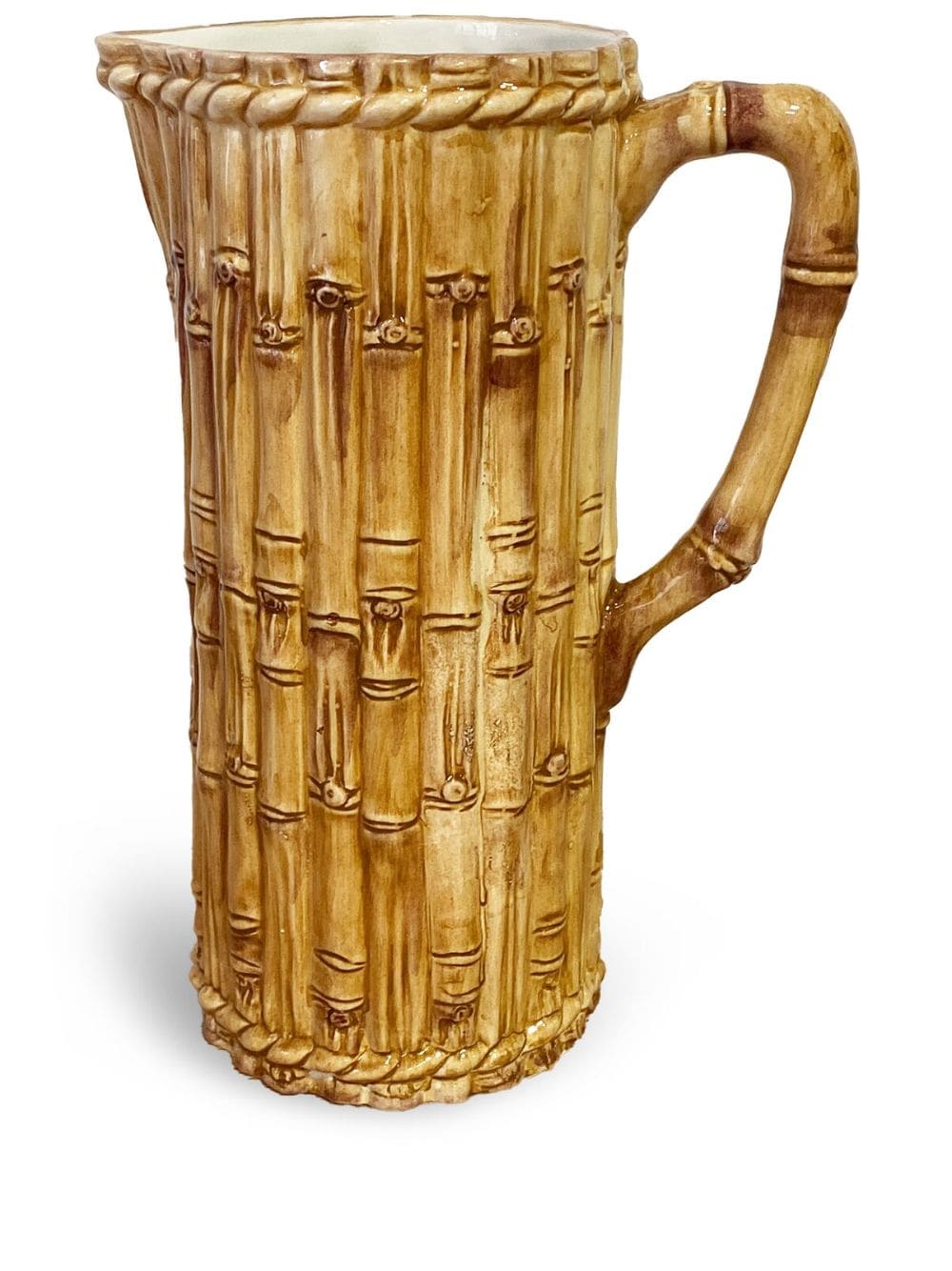 Les-Ottomans Bamboo ceramic jug (30cm) - Brown von Les-Ottomans