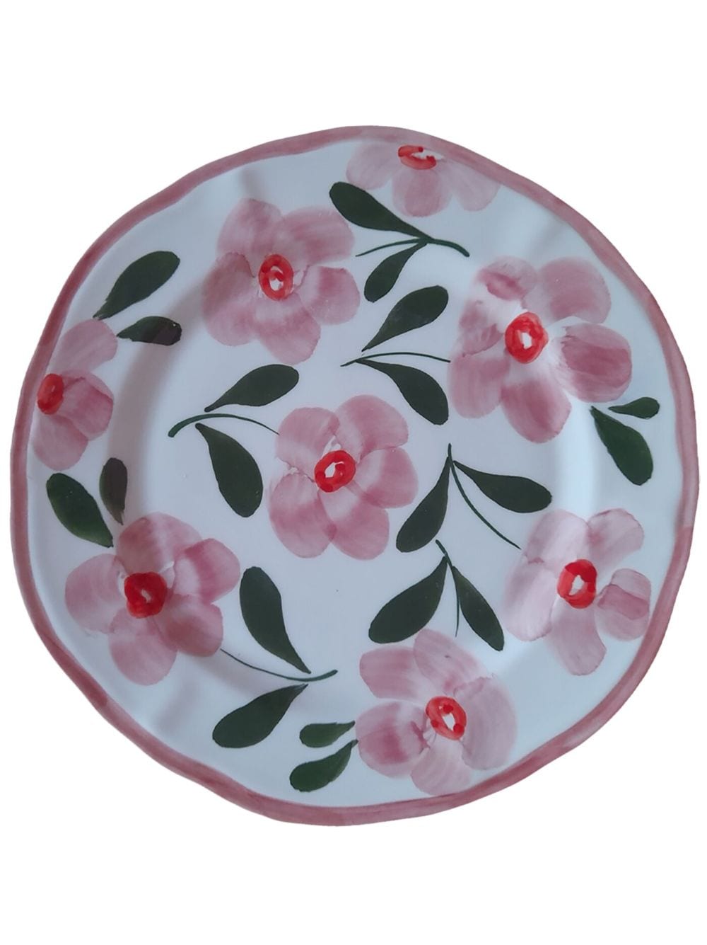 Les-Ottomans floral-print porcelain plate (27cm) - White von Les-Ottomans