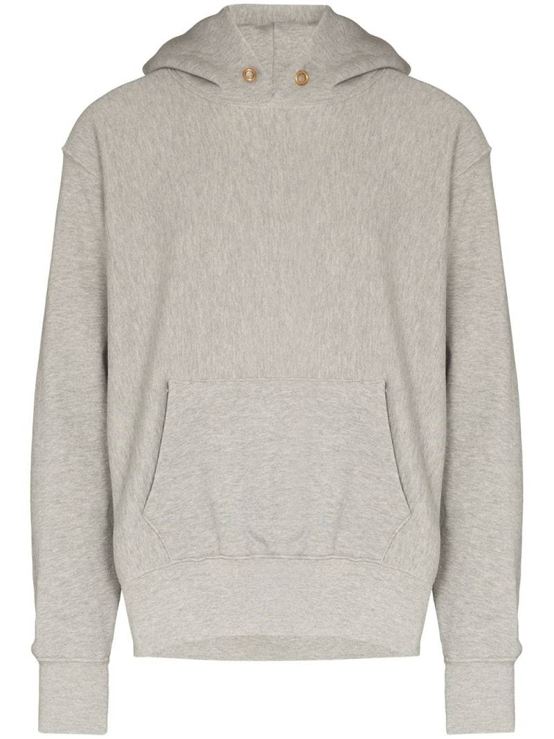 Les Tien long-sleeved cotton hoodie - Grey von Les Tien