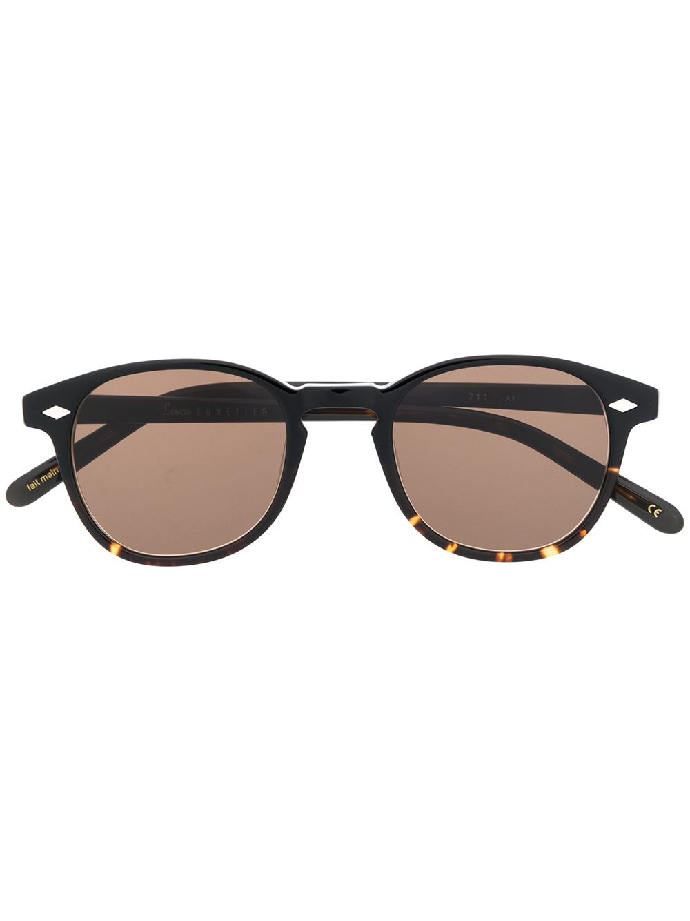 Lesca 711 sunglasses - Brown von Lesca