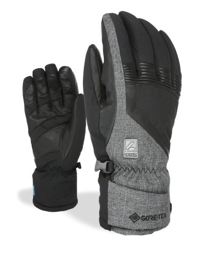 Level I-Super Radiator Gore-Tex Skihandschuh - black-grey (Grösse: 8) von Level