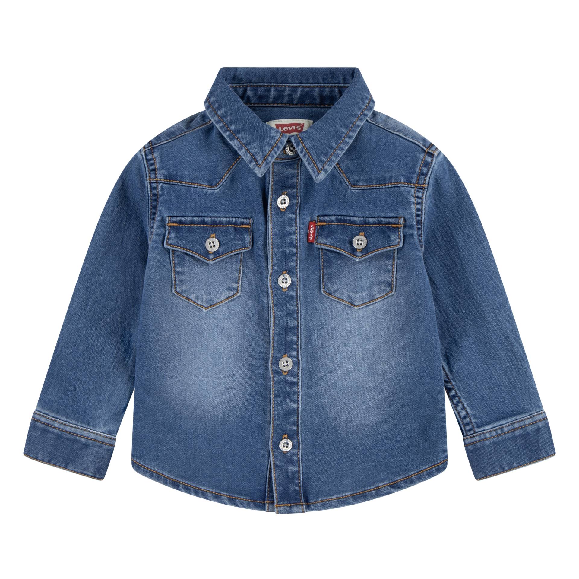 Levi's® Kids Jeanshemd »MY FIRST BARSTOW«, mit Brusttaschen von Levi's® Kids
