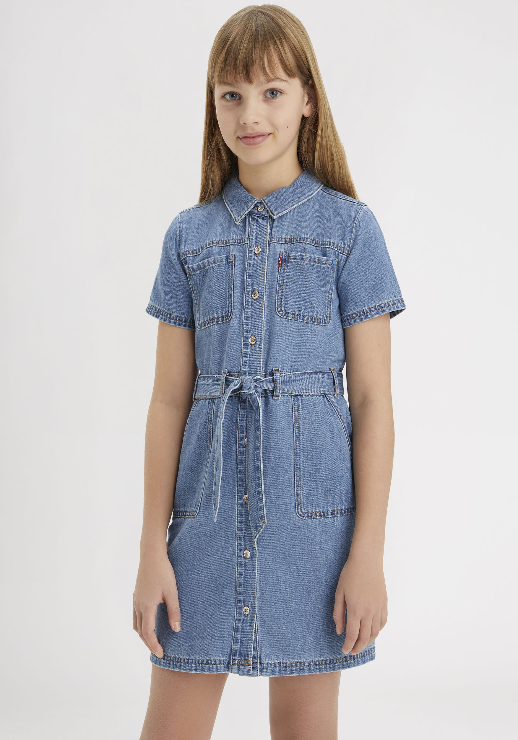 Levi's® Kids Jeanskleid »LVG ORGANIC UTILITY DRESS« von Levi's® Kids