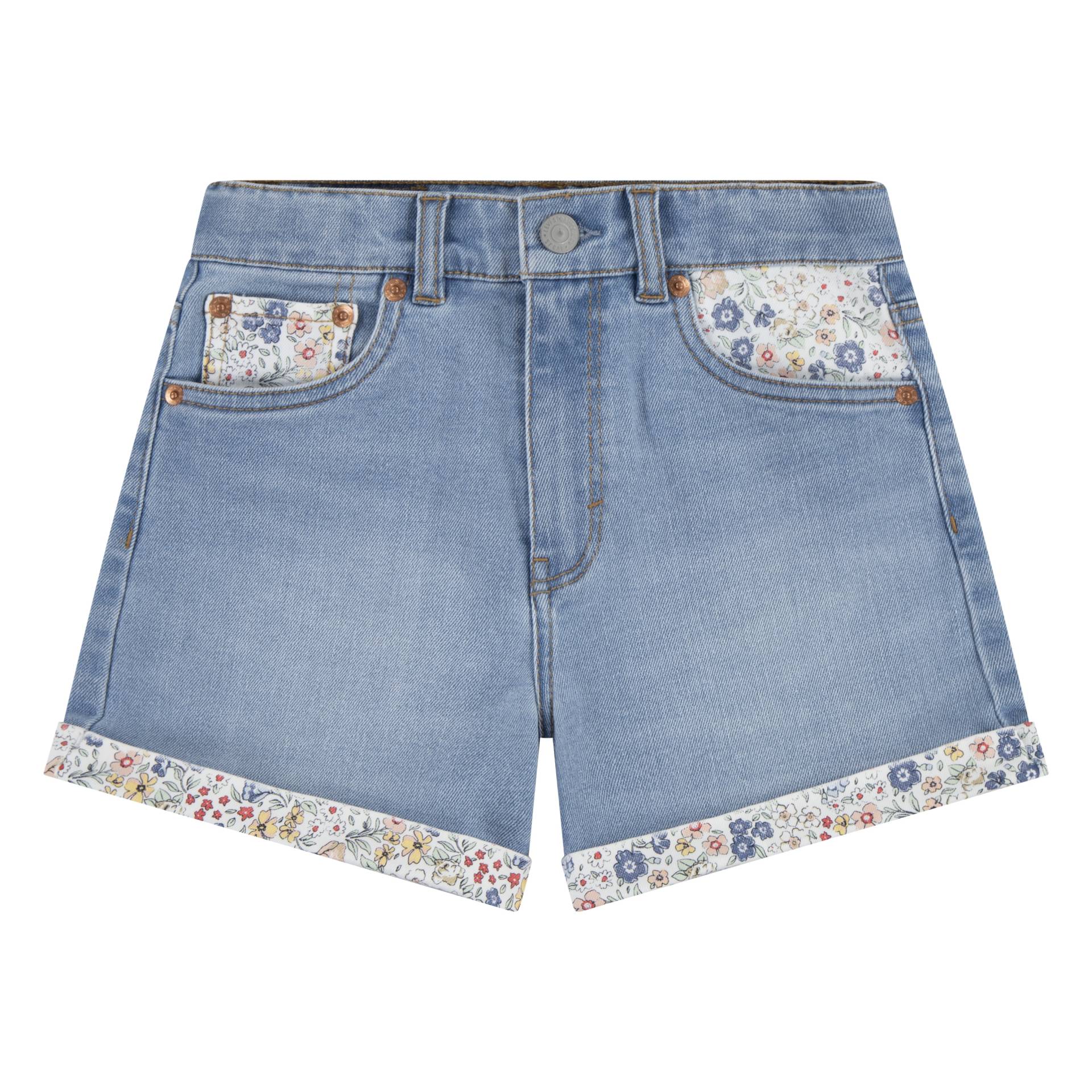 Levi's® Kids Jeansshorts »LVG PRINT BLOCK MOM SHORT«, mit kontrastfarbenen Details von Levi's® Kids