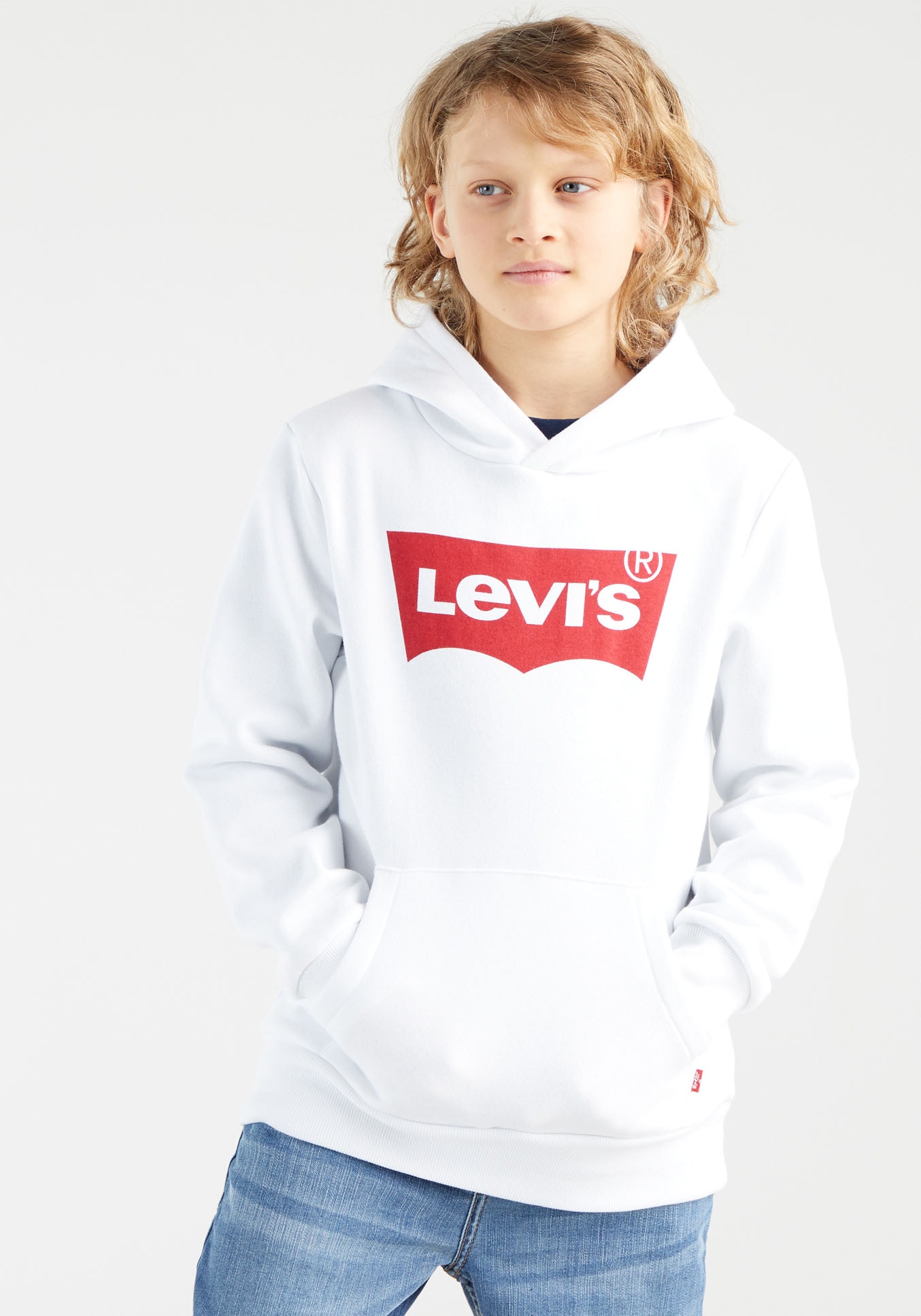 Levi's® Kids Kapuzensweatshirt »LVB BATWING SCREENPRINT HOODIE« von Levi's® Kids