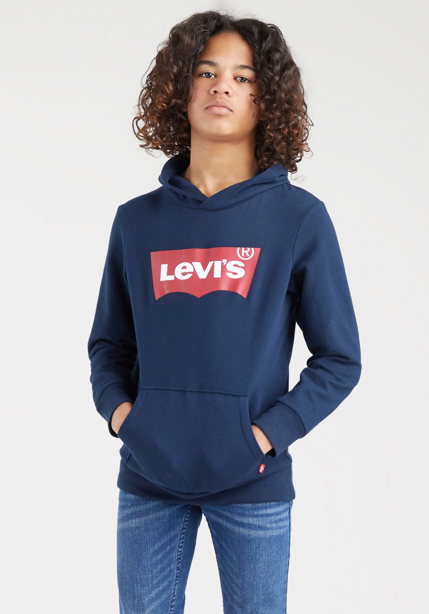 Levi's® Kids Kapuzensweatshirt »LVB BATWING SCREENPRINT HOODIE« von Levi's® Kids