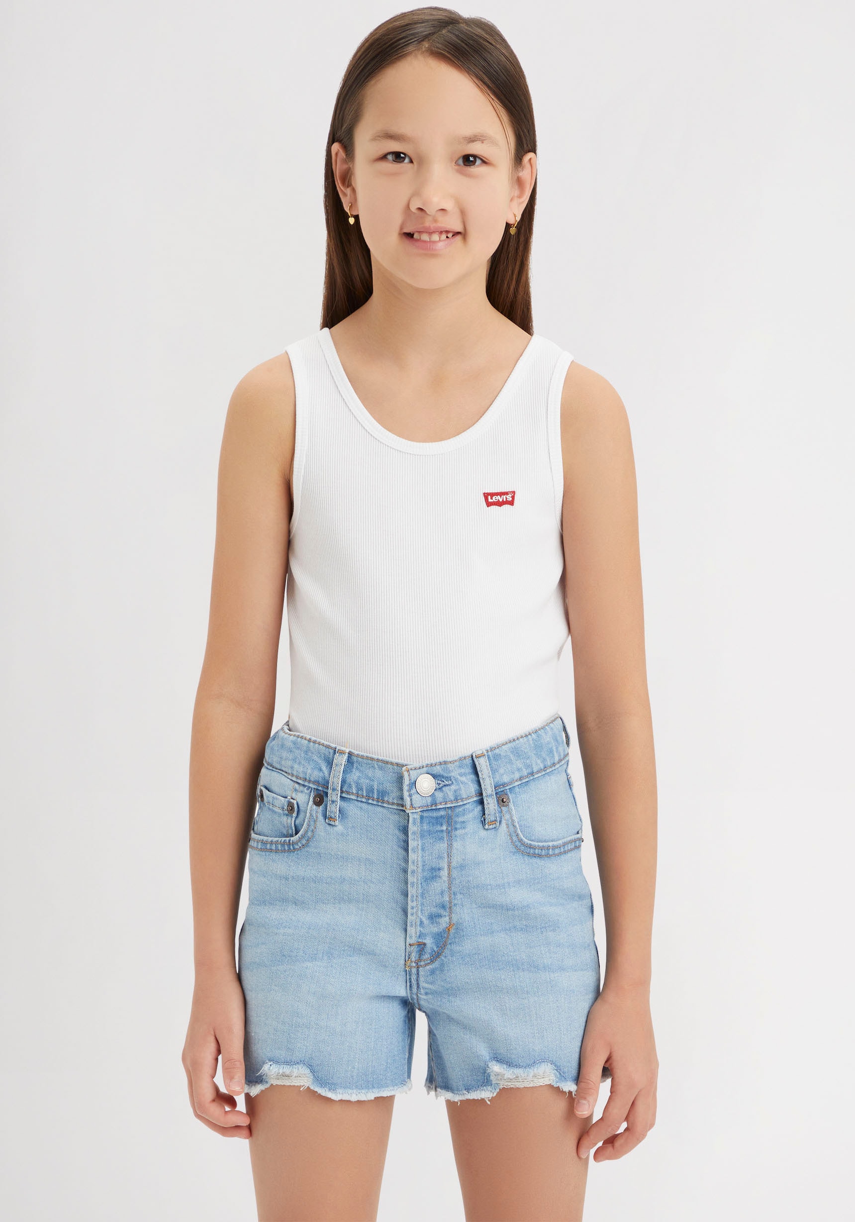 Levi's® Kids Ripptanktop »LVG MEET AND GREET RIBBED TANK« von Levi's® Kids