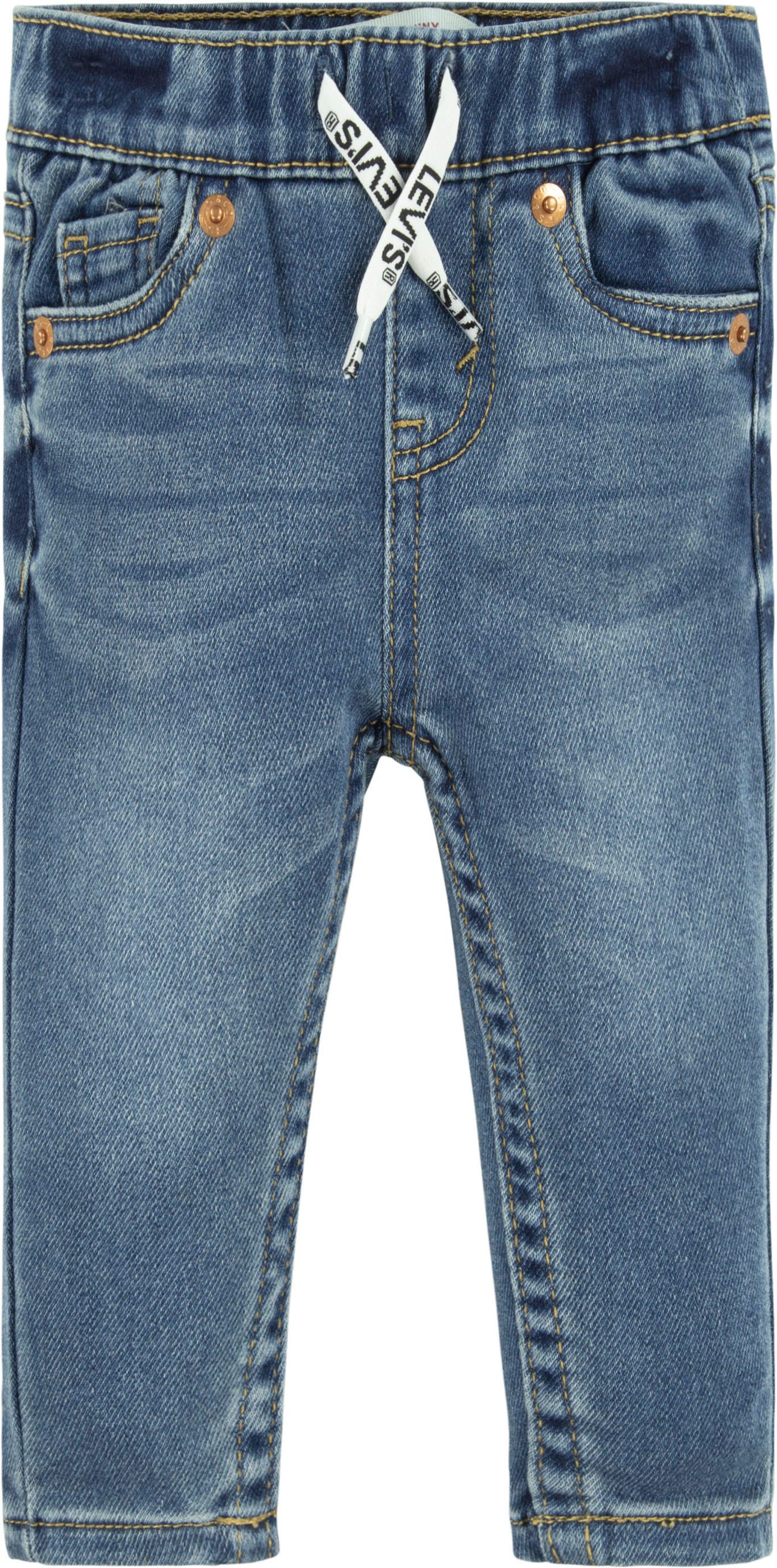 Levi's® Kids Schlupfjeans »LVB SKINNY DOBBY PULL ON PANTS«, for Baby BOYS von Levi's® Kids