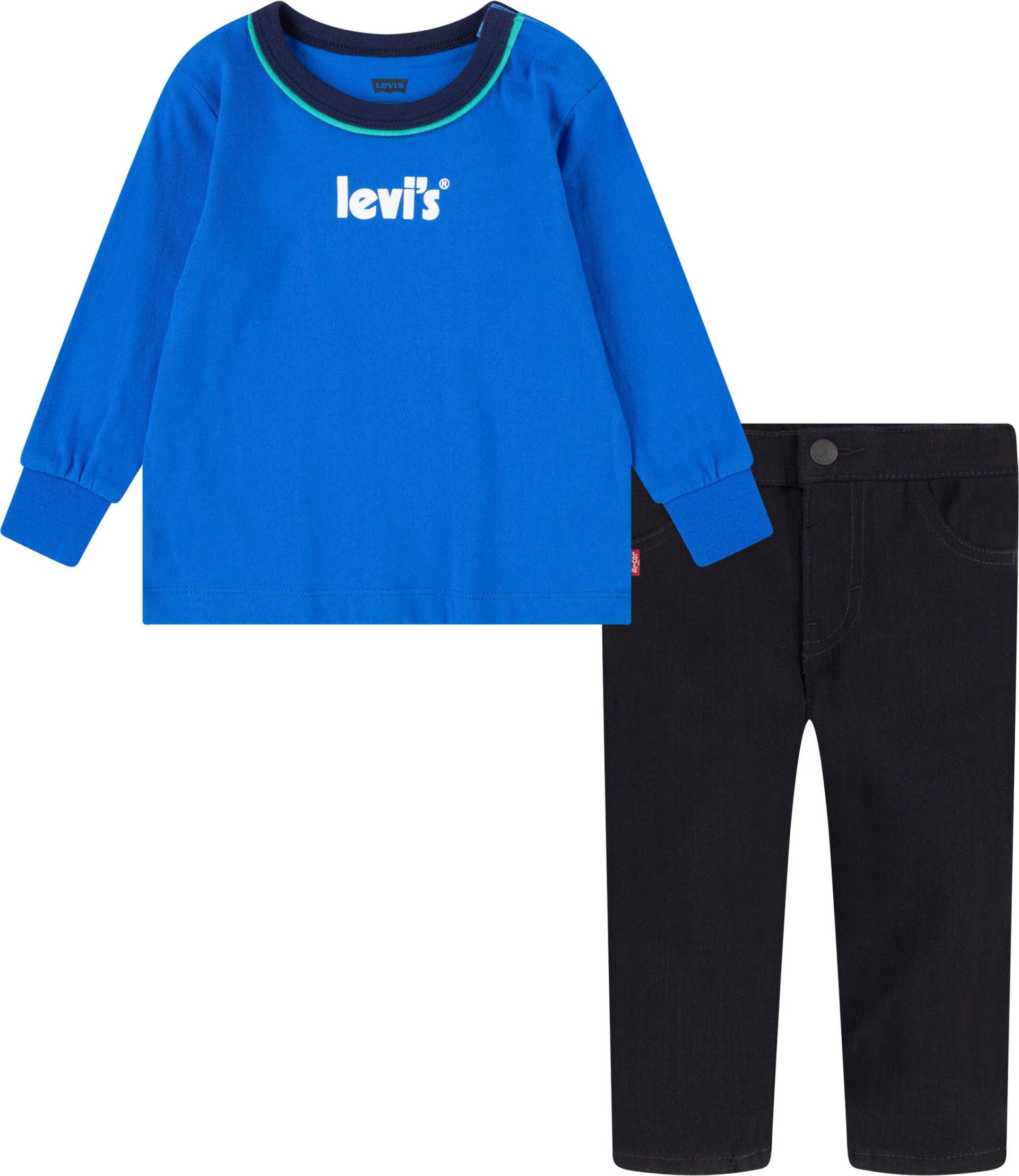 Levi's® Kids Shirt & Hose »POSTER LOGO RINGER & DENIM«, (Set, 2 tlg.), for Baby BOYS von Levi's® Kids