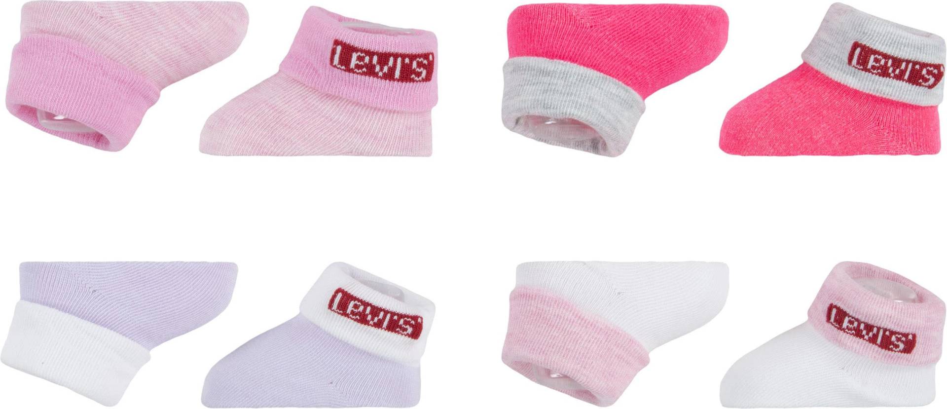 Levi's® Kids Socken »4PK Red Tab Bootie«, (8 Paar), UNISEX von Levi's® Kids