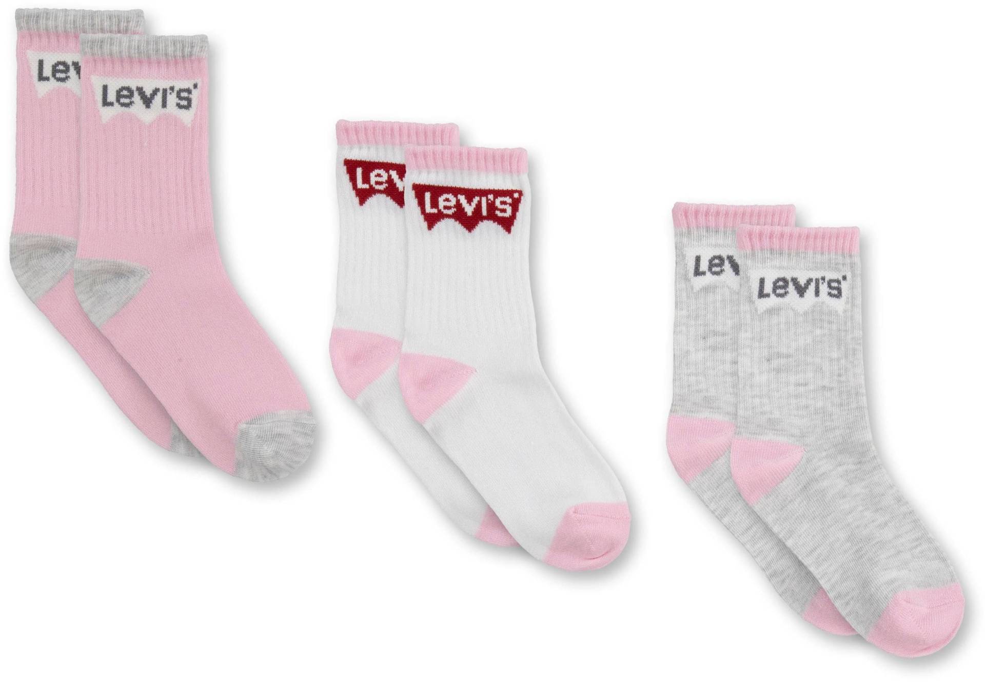 Levi's® Kids Socken »BATWING REGULAR CUT 3PK«, (3 Paar) von Levi's® Kids