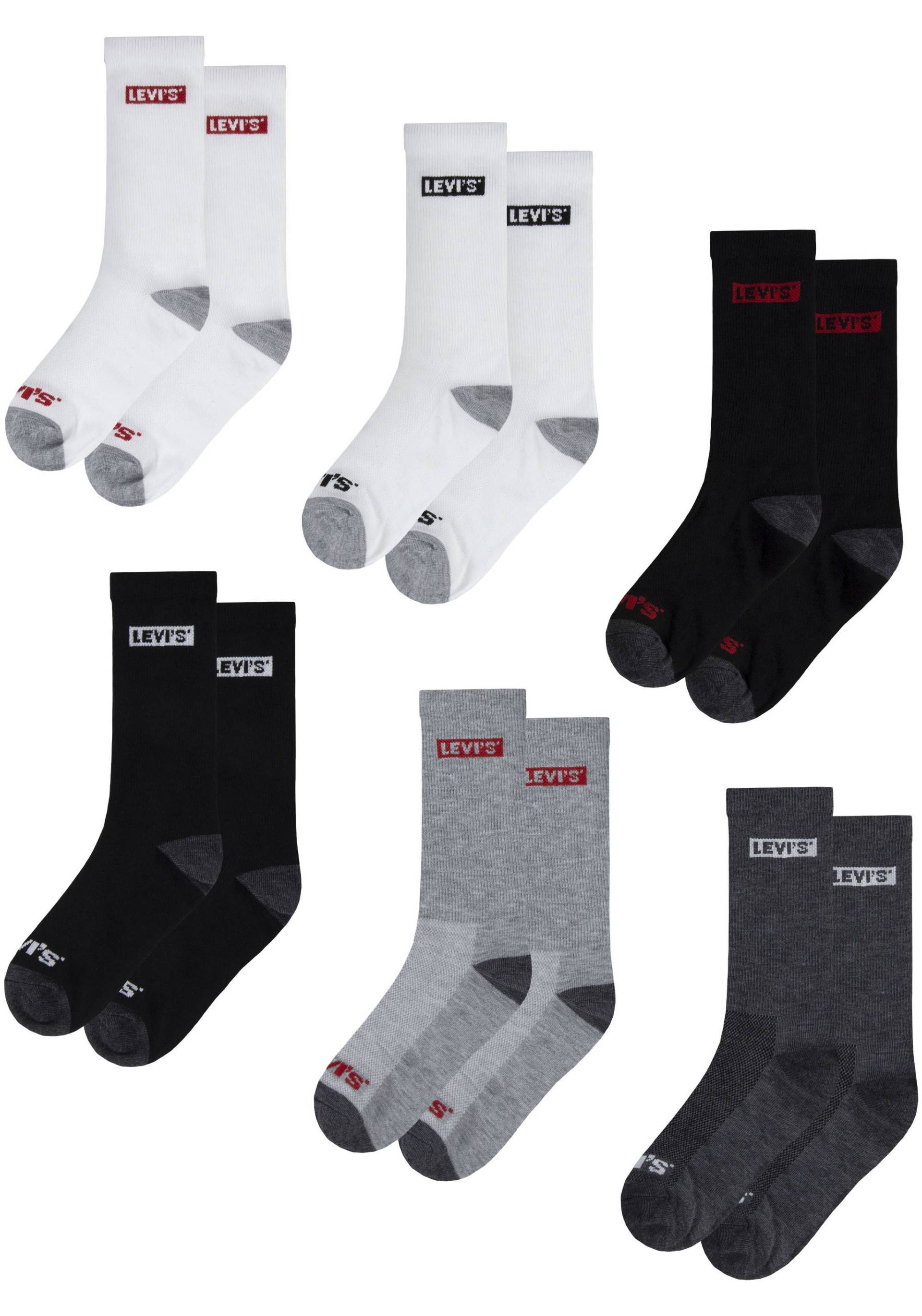 Levi's® Kids Socken »LHN BOX TAB HIGH CUT 6PK«, (6 Paar) von Levi's® Kids