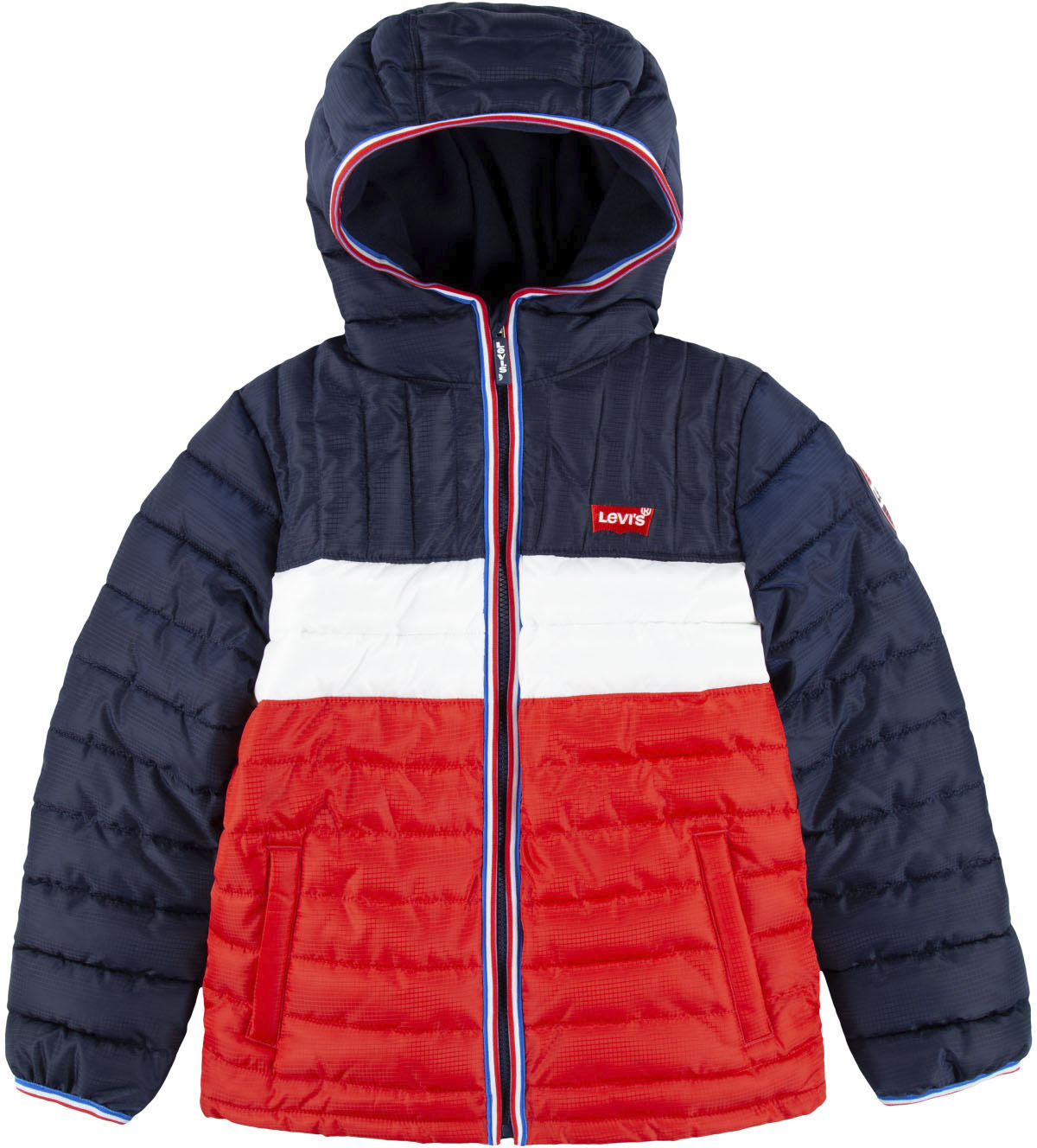 Levi's® Kids Steppjacke »COLOR BLOCK MID WT PUFFER«, mit Kapuze von Levi's® Kids