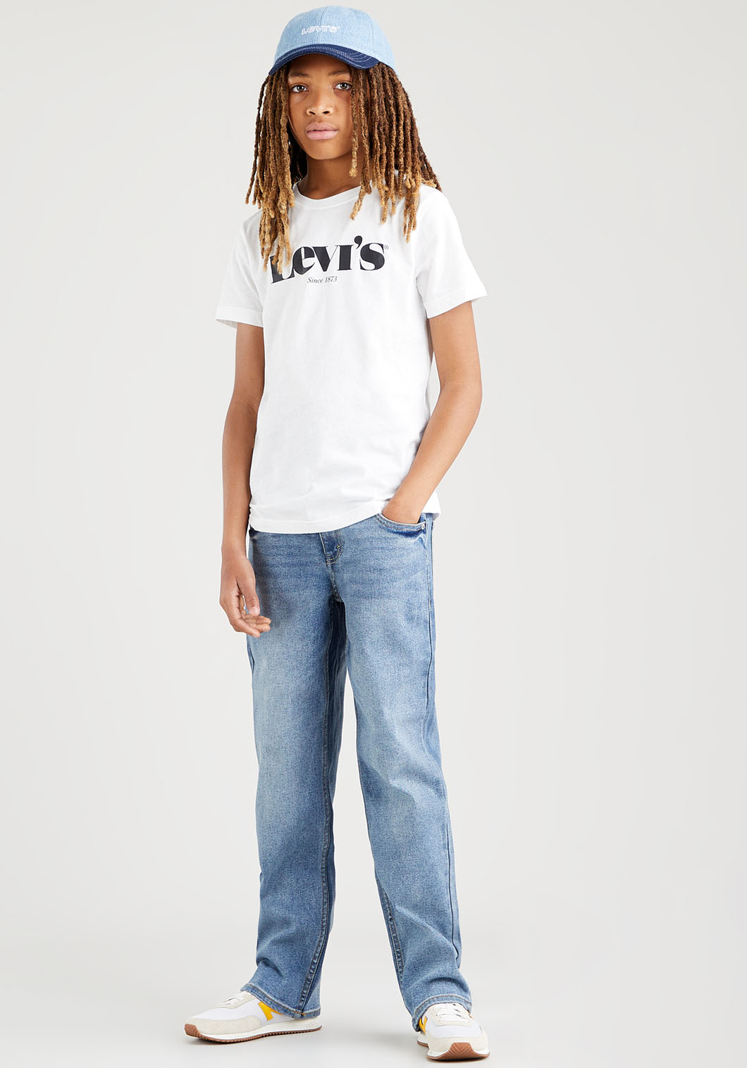 Levi's® Kids Stretch-Jeans »LVB STAY LOOSE TAPER JEANS« von Levi's® Kids