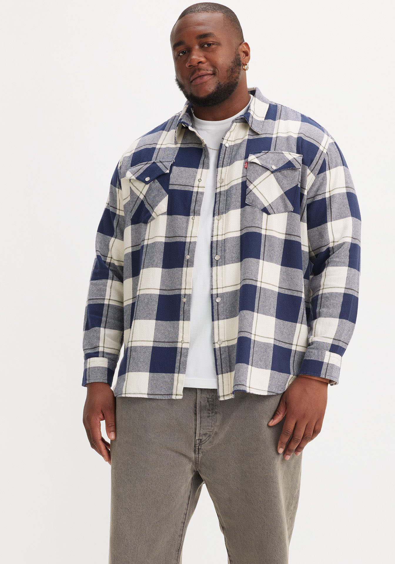 Levi's® Plus Jeanshemd »BIG RELAXED FIT WESTERN« von Levi's® Plus
