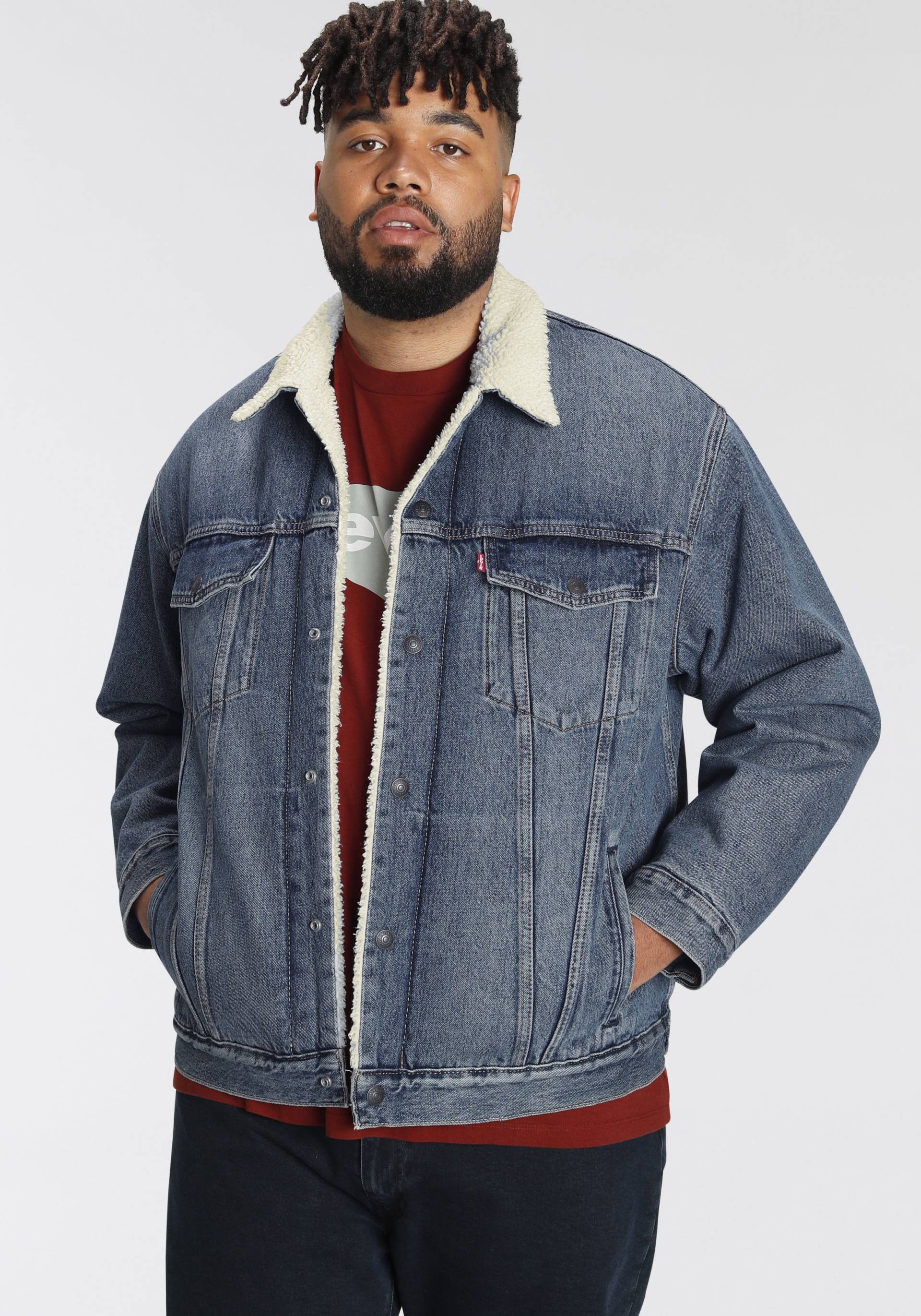 Levi's® Plus Jeansjacke »SHERPA TRUCKER« von Levi's® Plus