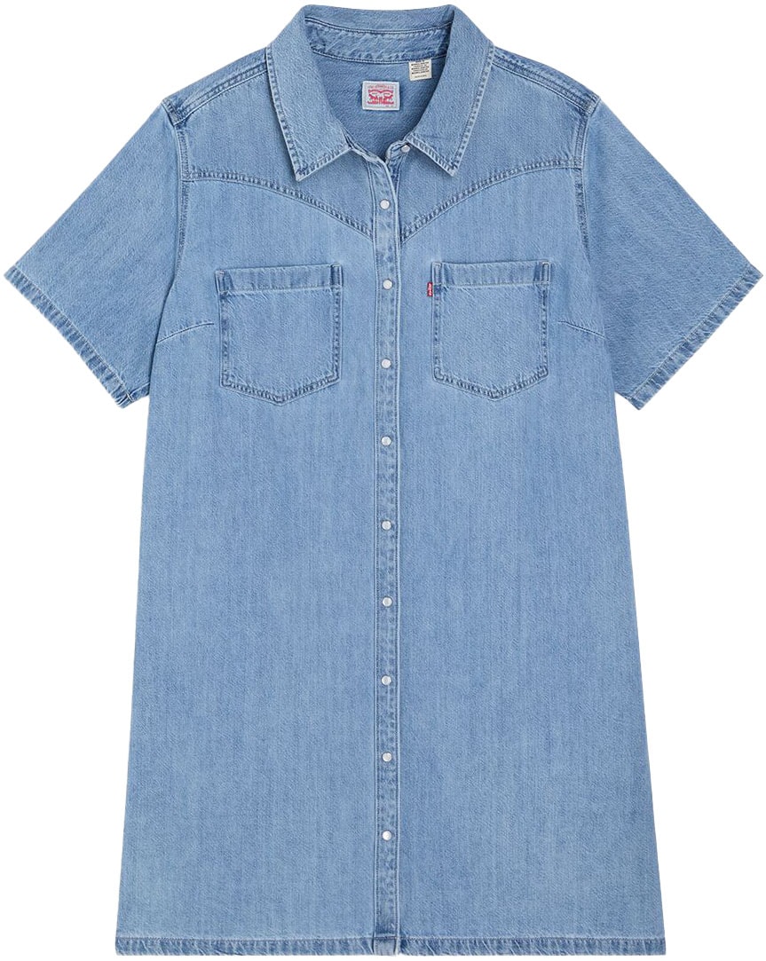 Levi's® Plus Jeanskleid »PL LOUISA SS DENIM DR«, mit Druckknopfleiste von Levi's® Plus