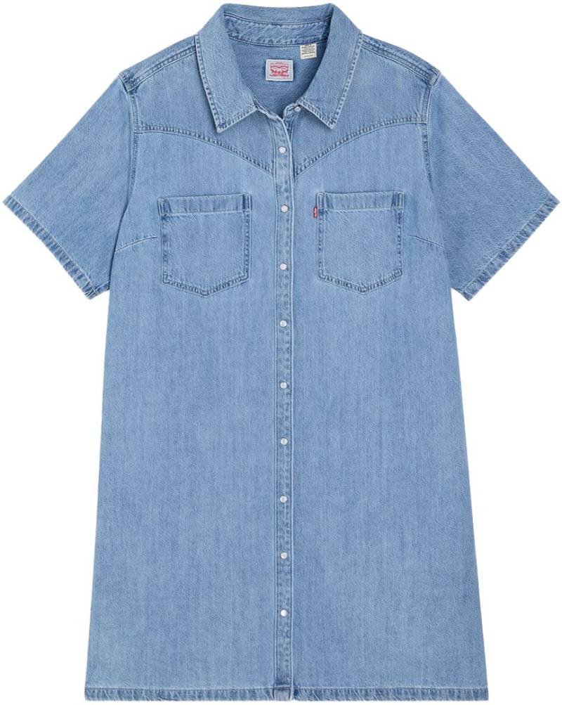 Levi's® Plus Jeanskleid »PL LOUISA SS DENIM DR«, mit Druckknopfleiste von Levi's® Plus