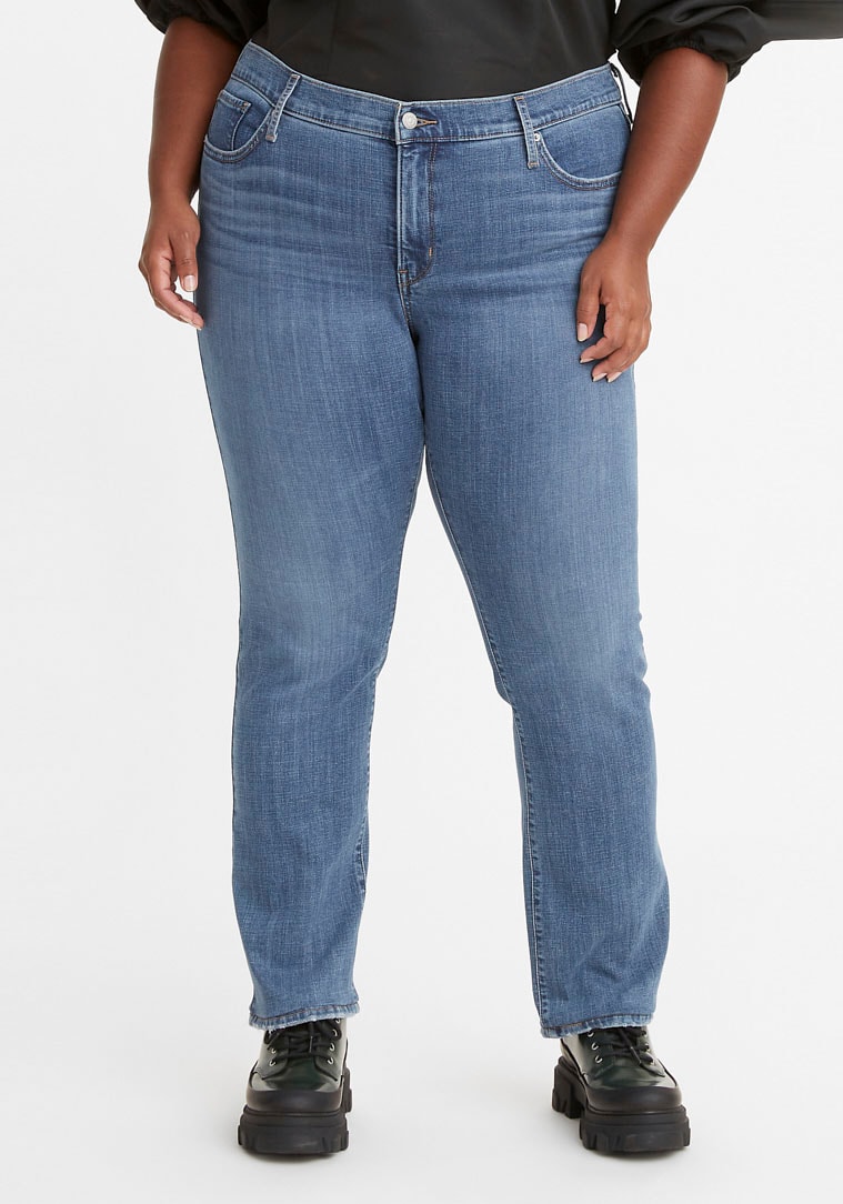 Levi's® Plus Straight-Jeans »314 Shaping Straight«, in Baumwoll-Stretch von Levi's® Plus