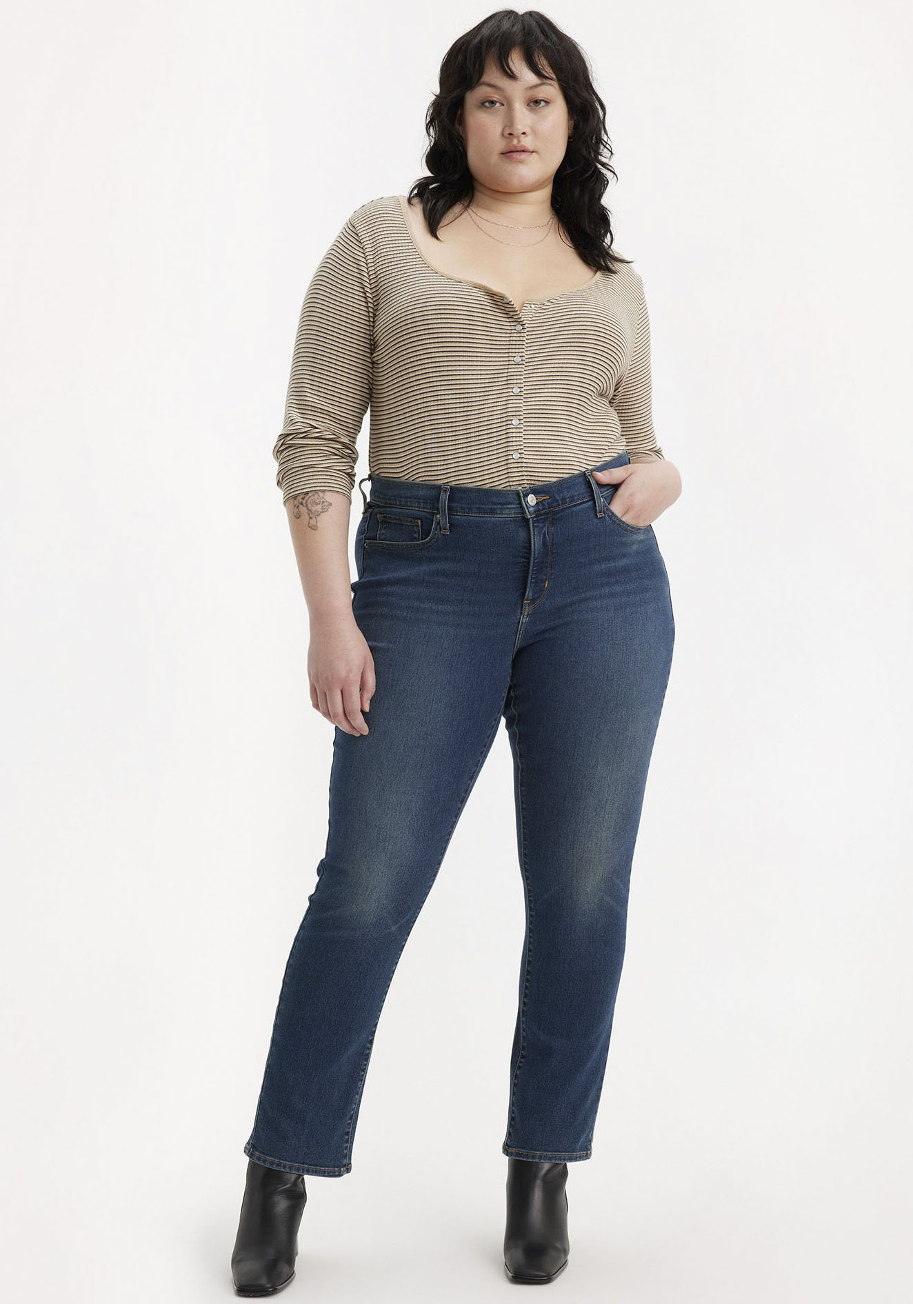 Levi's® Plus Straight-Jeans »314 Shaping Straight« von Levi's® Plus