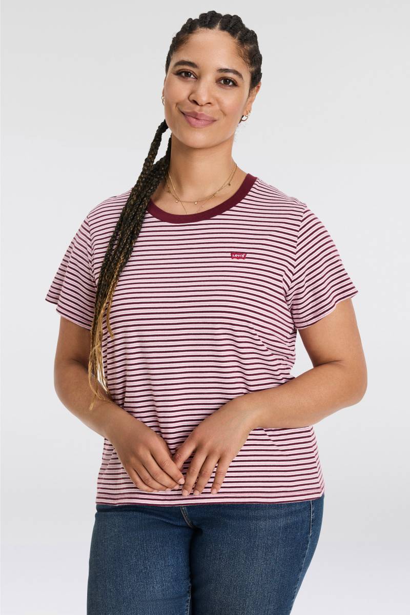 Levi's® Plus T-Shirt »PL THE PERFECT«, im Streifendesign von Levi's® Plus