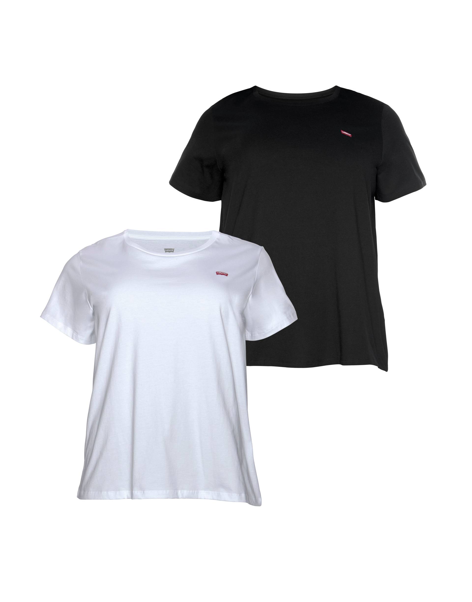 Levi's® Plus T-Shirt »Perfect Crew«, (2er-Pack) von Levi's® Plus