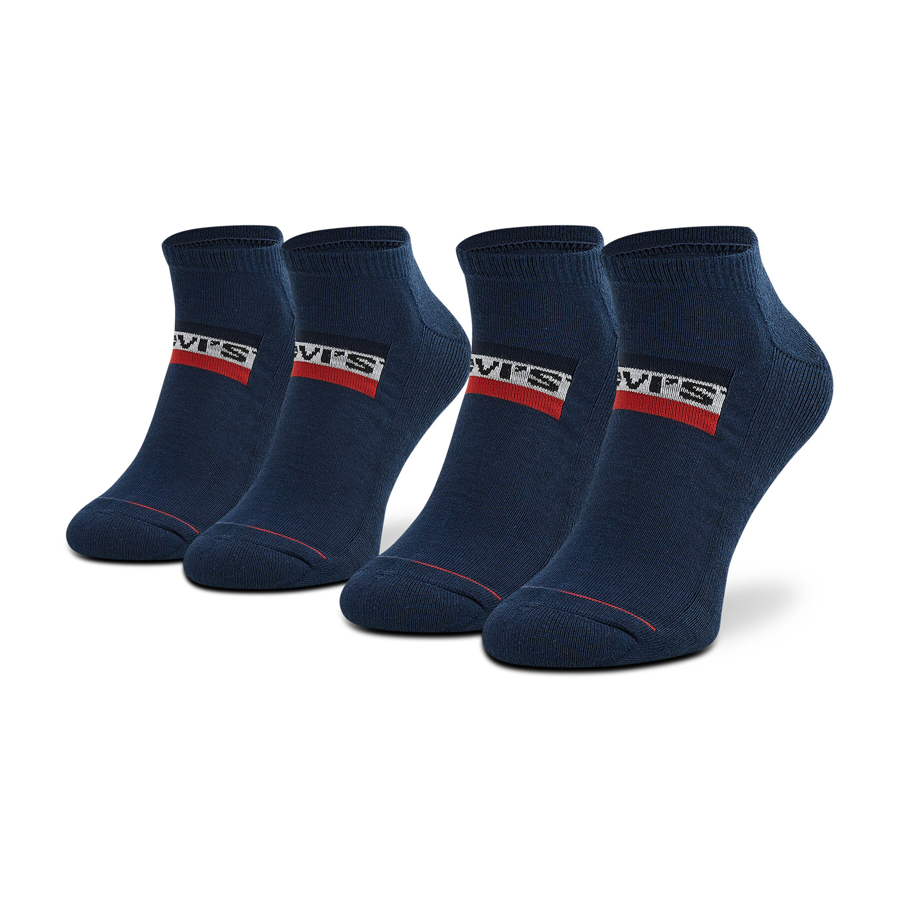 2er-Set niedrige Unisex-Socken Levi's® 701219507 Dress Blue von Levi's®