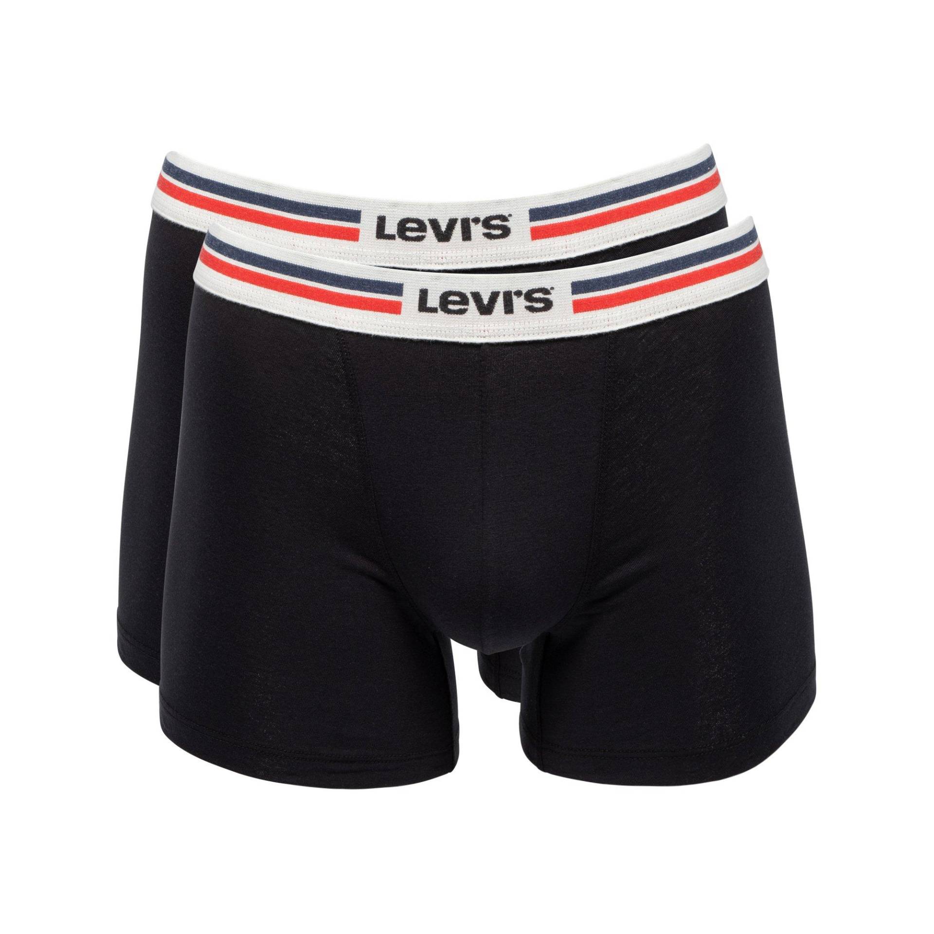 Duopack, Pantys Herren Black L von Levi's®