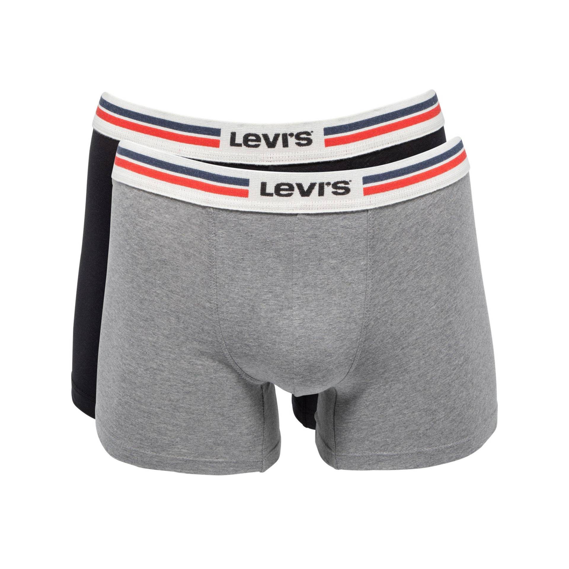 Duopack, Pantys Herren Grau M von Levi's®