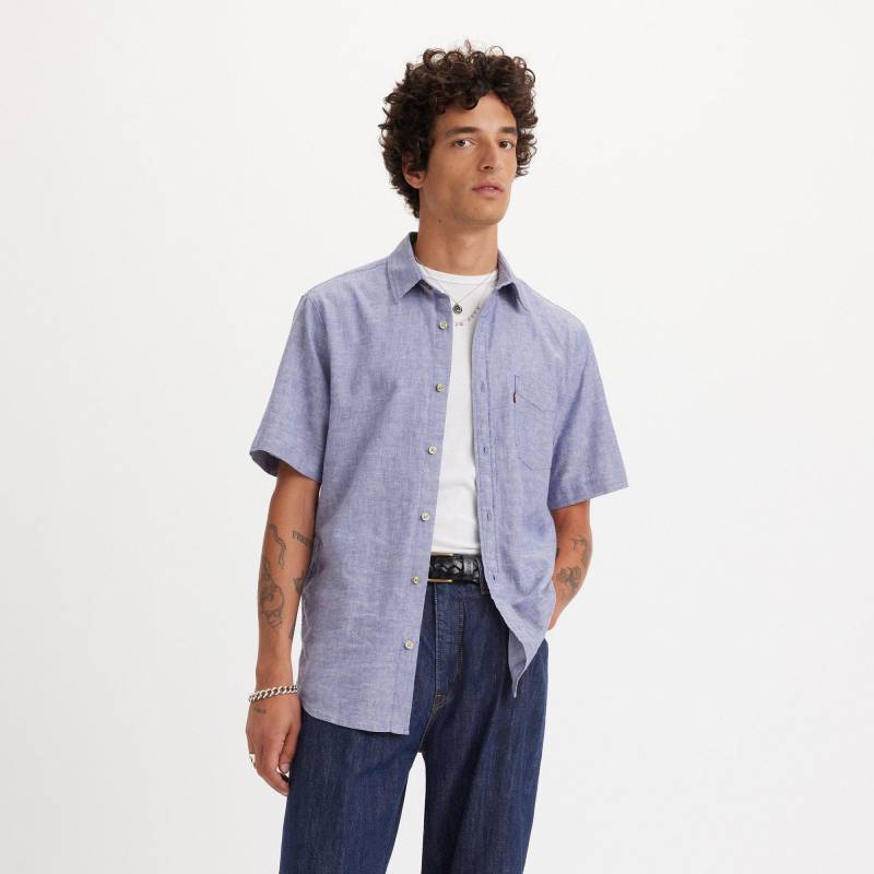 Hemd, Kurzarm Herren Hellblau S von Levi's®