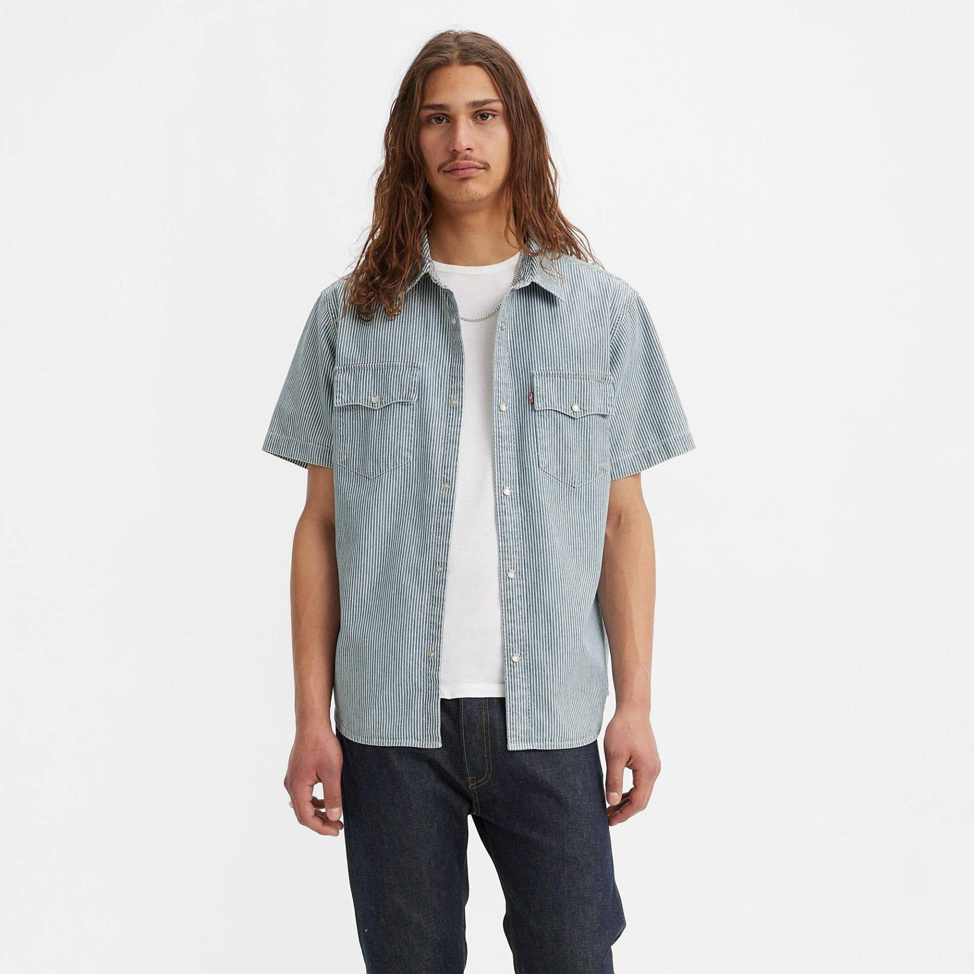 Hemd, Langarm Herren Multicolor M von Levi's®