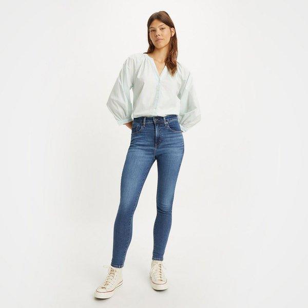 Jeans, High Rise Skinny Fit Damen Mittelblau L30/W29 von Levi's®