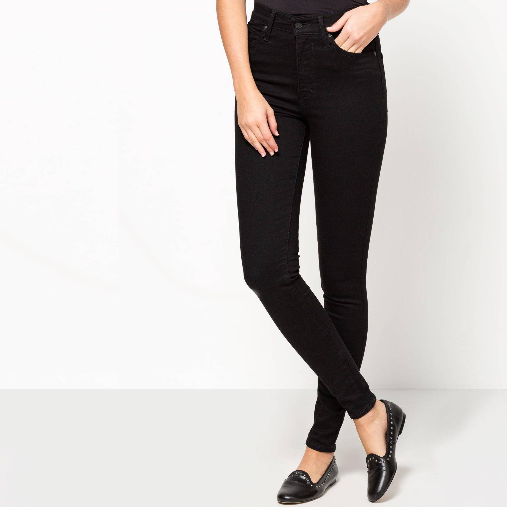 Jeans, Super Skinny Fit Damen Black L32/W24 von Levi's®