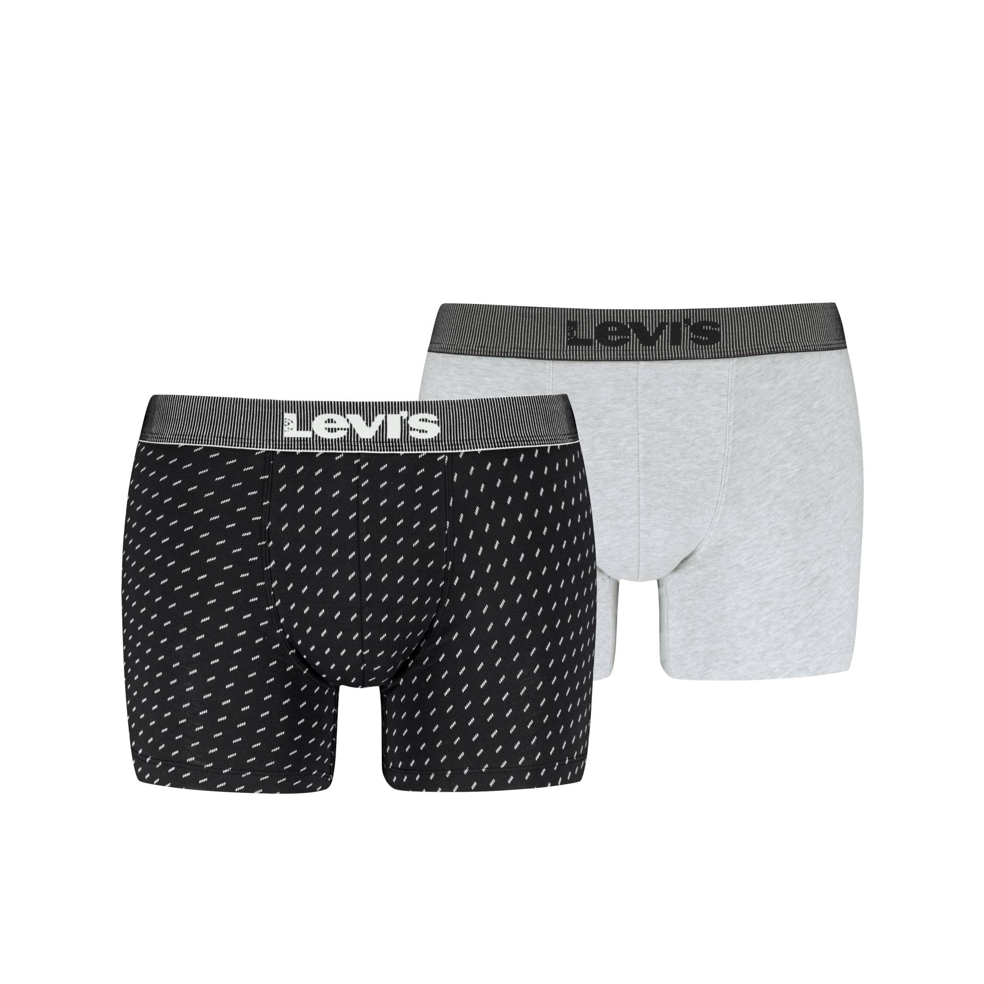 Levi's® Boxershorts »LEVIS MEN DENIM AOP BOXER BRIEF 2P«, (2 St.), mit markantem Logobund von Levi's®