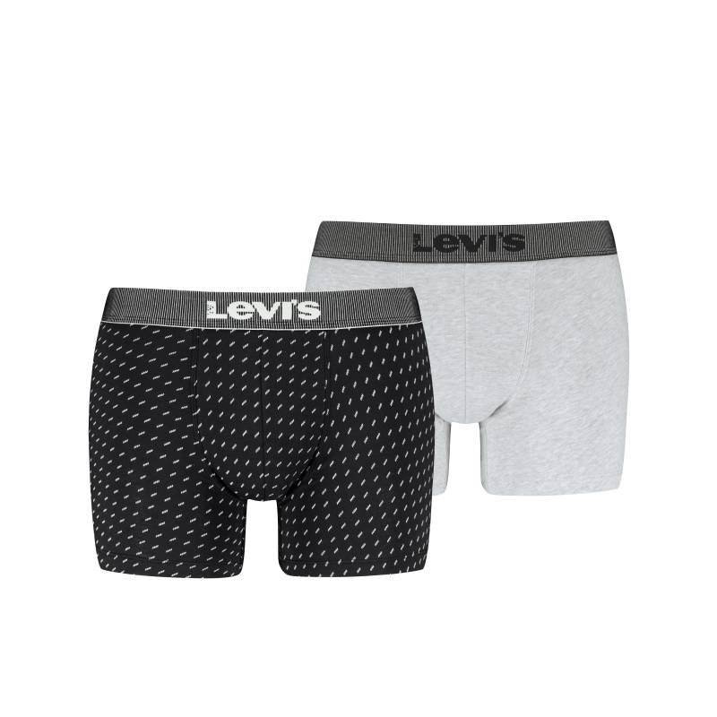 Levi's® Boxershorts »LEVIS MEN DENIM AOP BOXER BRIEF 2P«, (2 St.), mit markantem Logobund von Levi's®