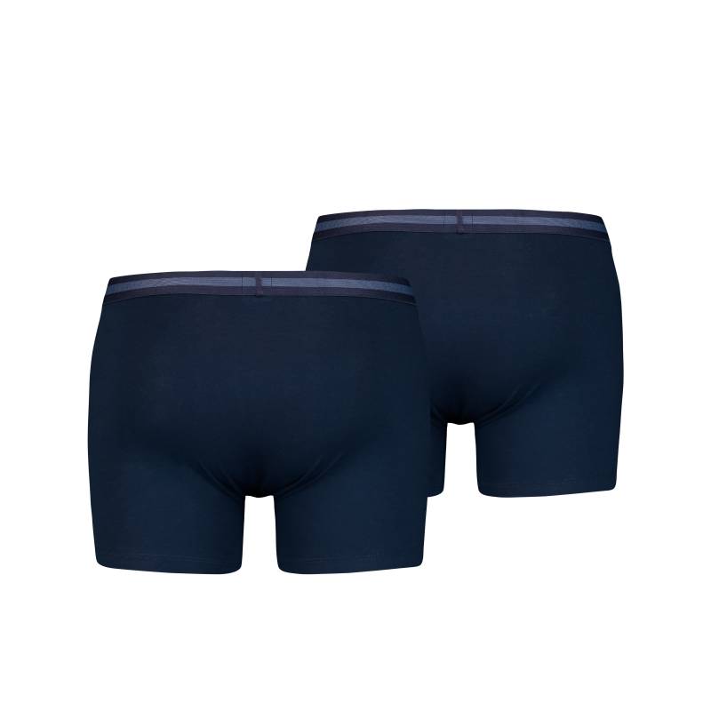 Levi's® Boxershorts »LEVIS MEN TENCEL BOXER BRIEF 2P«, (Packung, 2 St., 2er Pack), mit breitem Logobund von Levi's®