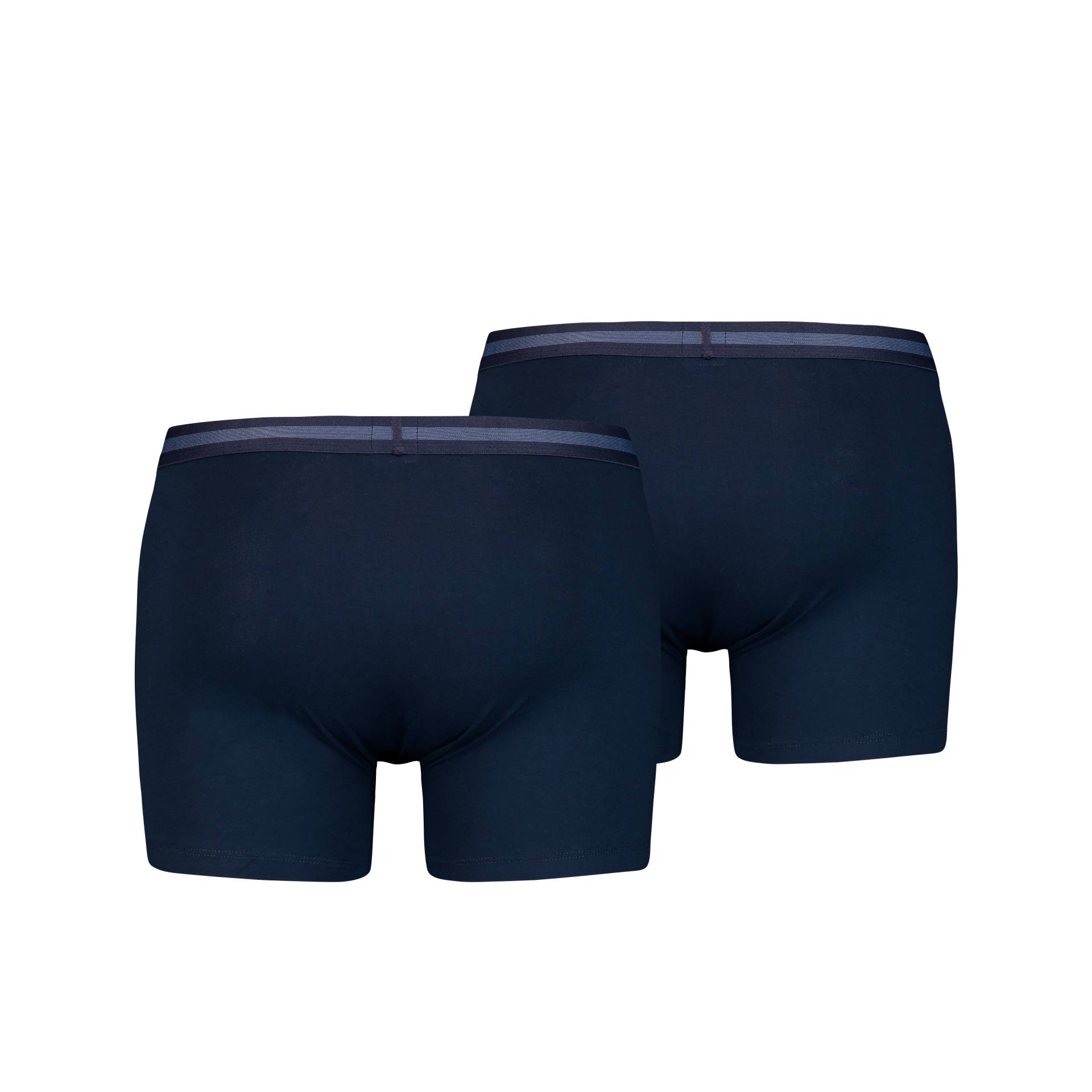 Levi's® Boxershorts »LEVIS MEN TENCEL BOXER BRIEF 2P«, (Packung, 2 St., 2er Pack), mit breitem Logobund von Levi's®