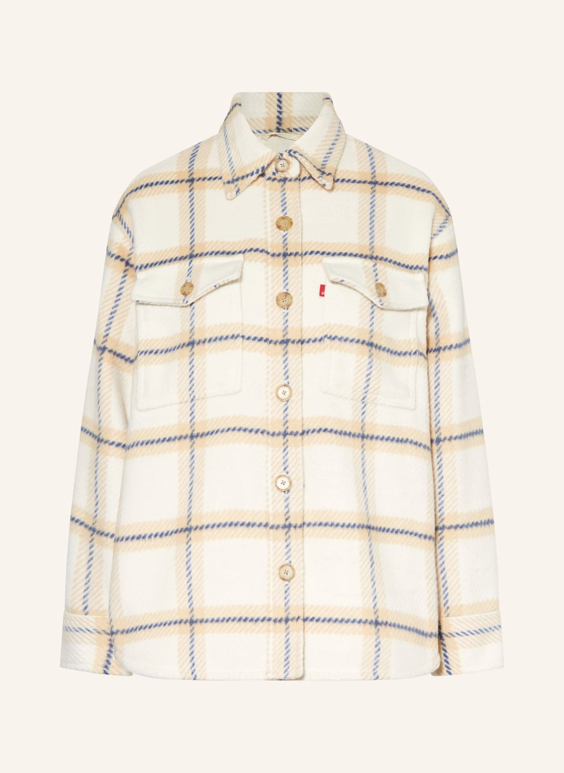 Levi's® Flanell-Overjacket Nola beige von Levi's®