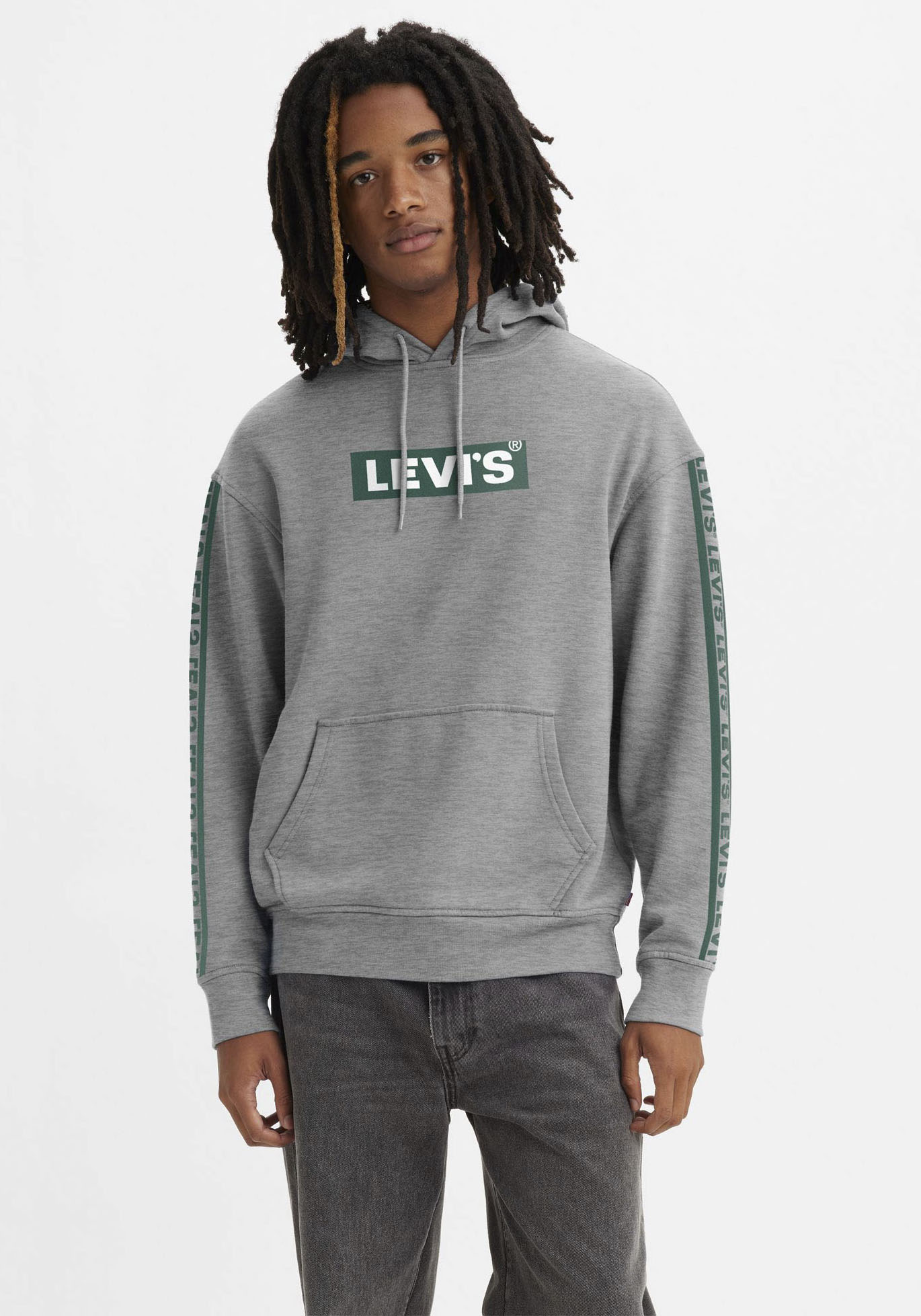 Levi's® Hoodie »RELAXED GRAPHIC«, in melierter Optik mit Logoschriftzug an den Ärmeln von Levi's®