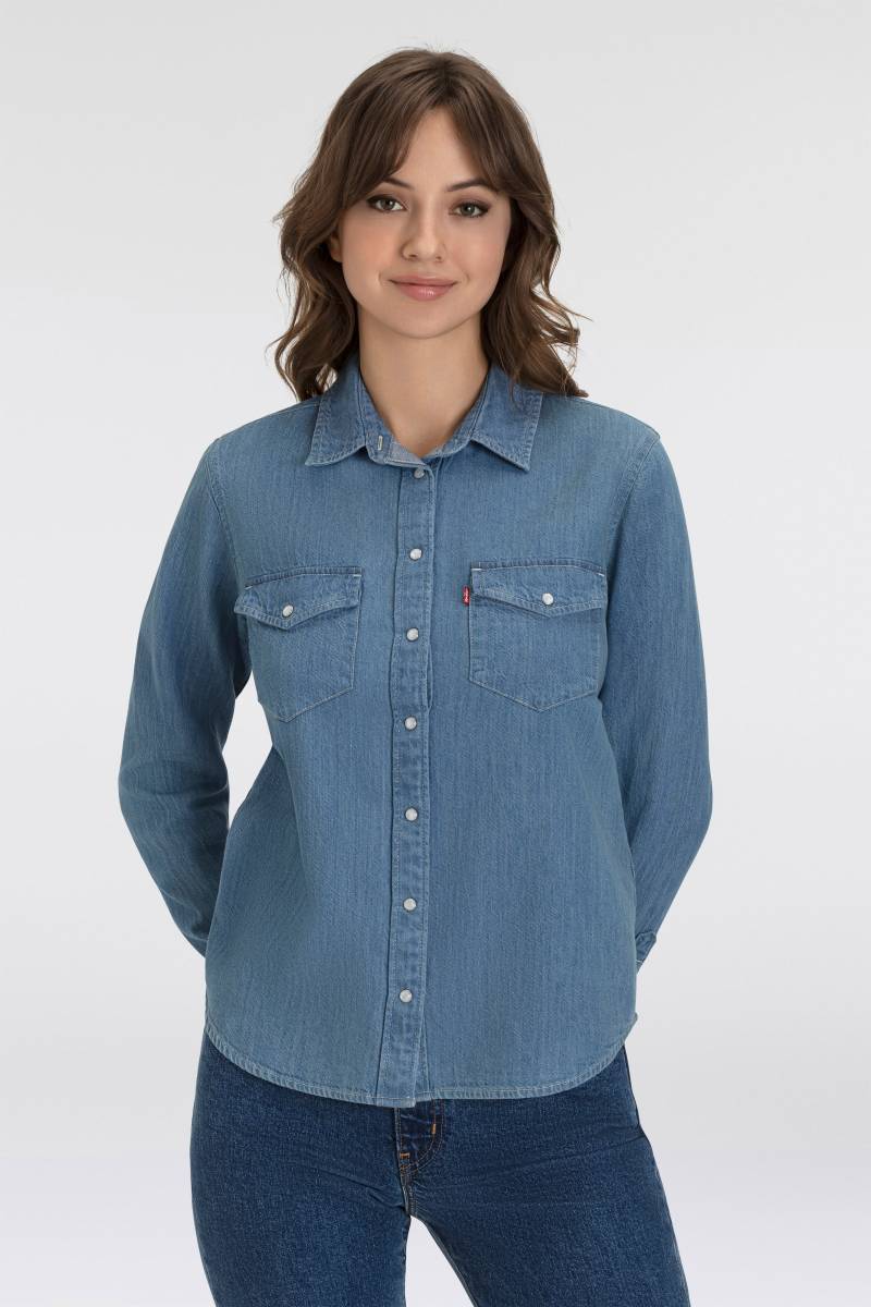 Levi's® Jeansbluse »ESSENTIAL WESTERN«, mit Brusttaschen mit Druckknöpfen von Levi's®