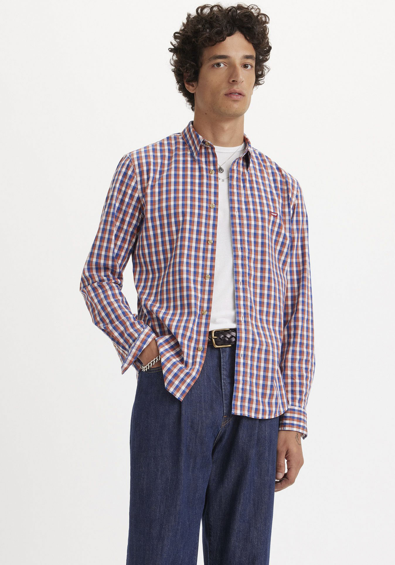 Levi's® Jeanshemd »BATTERY HM SHIRT SLIM«, mit Logobadge von Levi's®