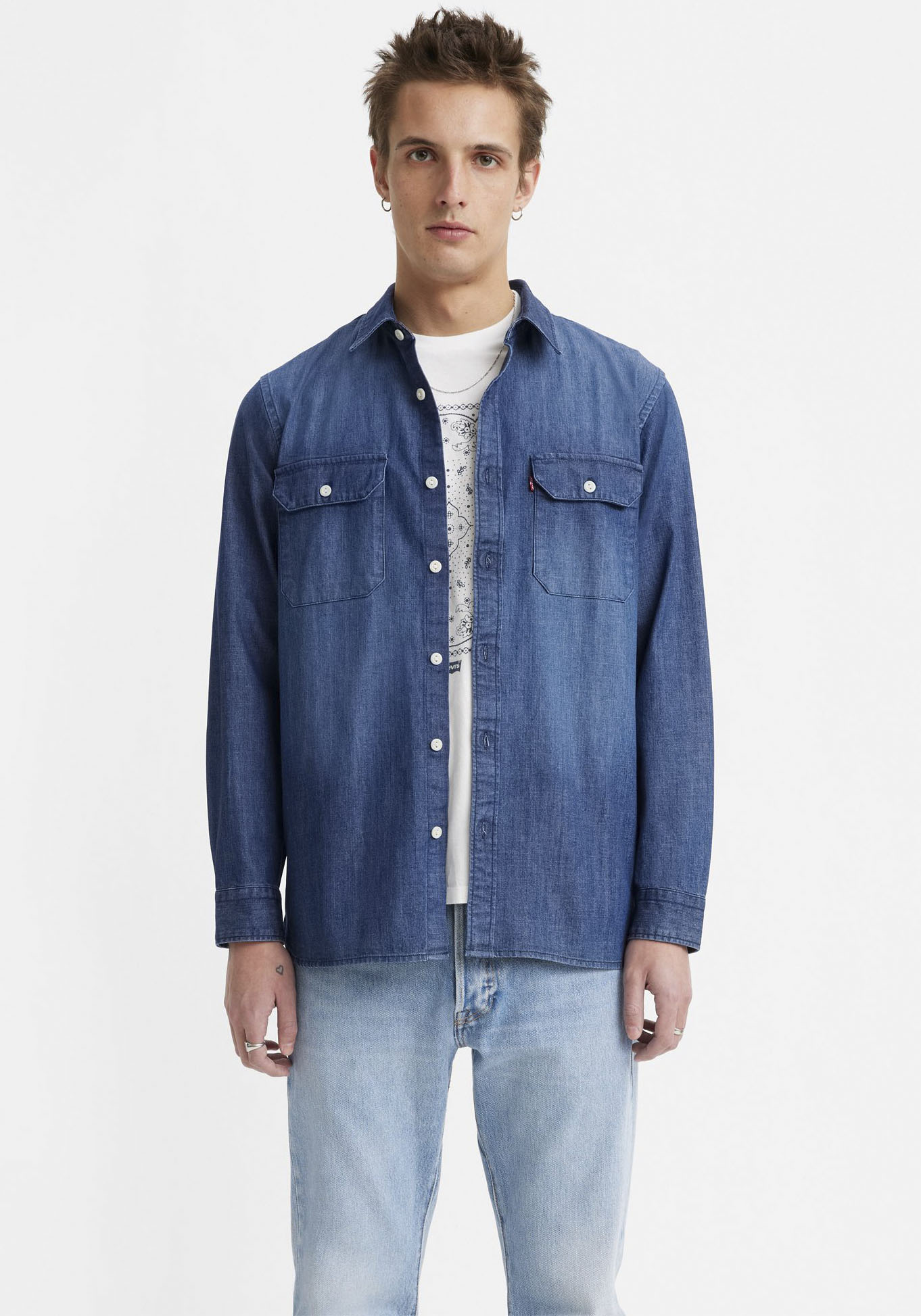 Levi's® Jeanshemd »LE JACKSON WORKER«, mit Brusttaschen von Levi's®