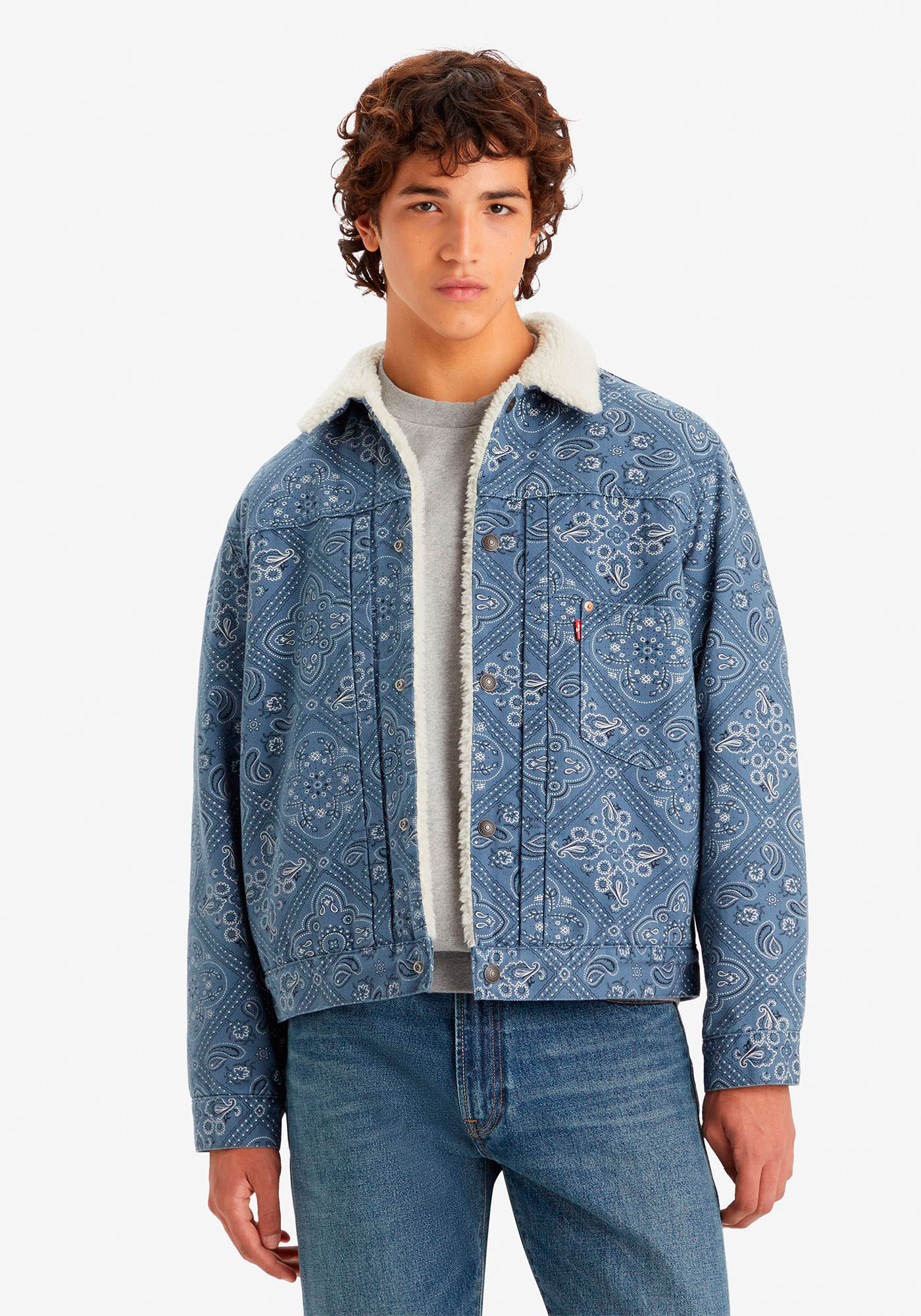 Levi's® Jeansjacke »TYPE 1 SHERPA TRUCKER BLUES« von Levi's®