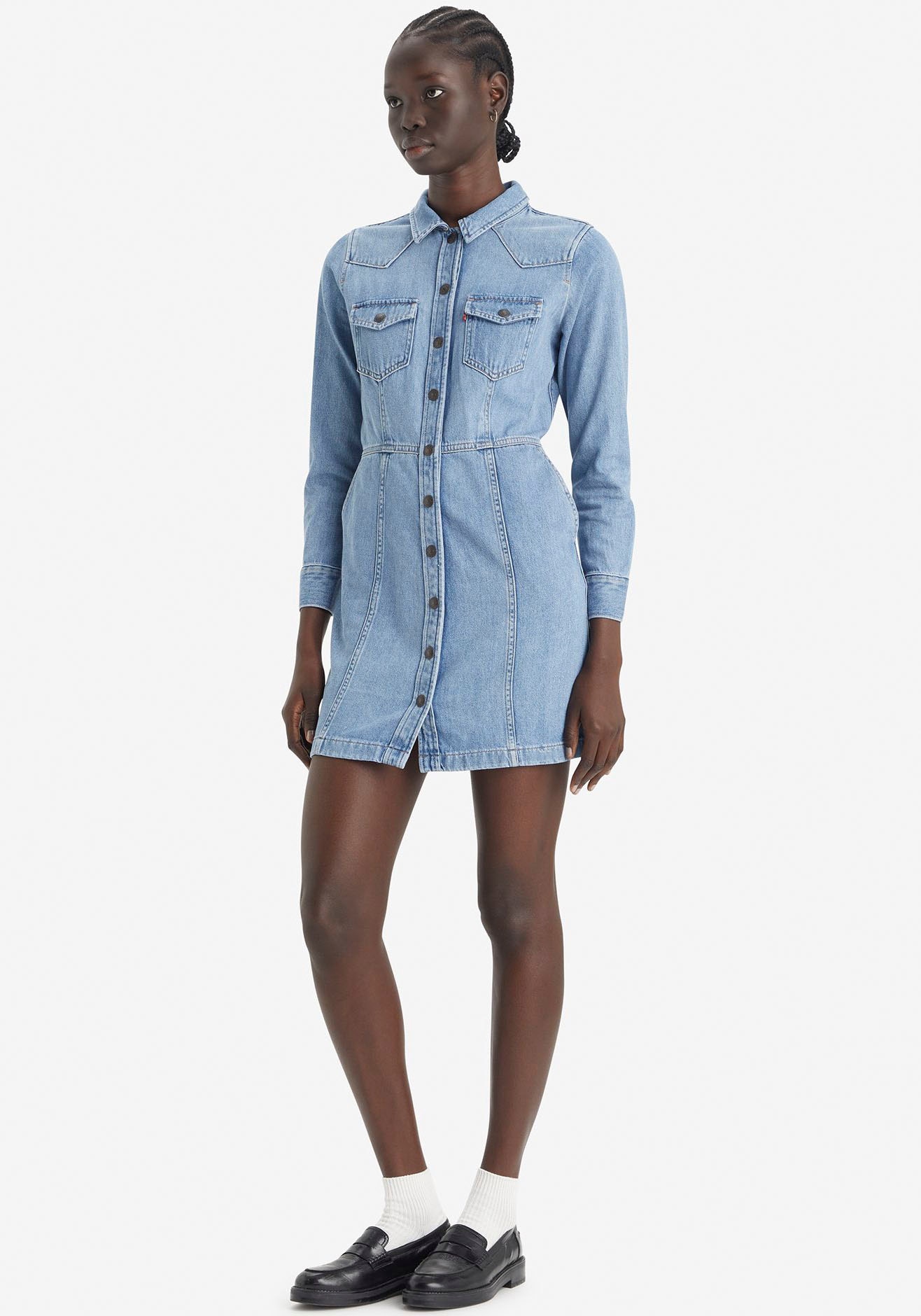 Levi's® Jeanskleid »FLYNN WESTERN CORE DRES«, (Neue Kollektion) von Levi's®