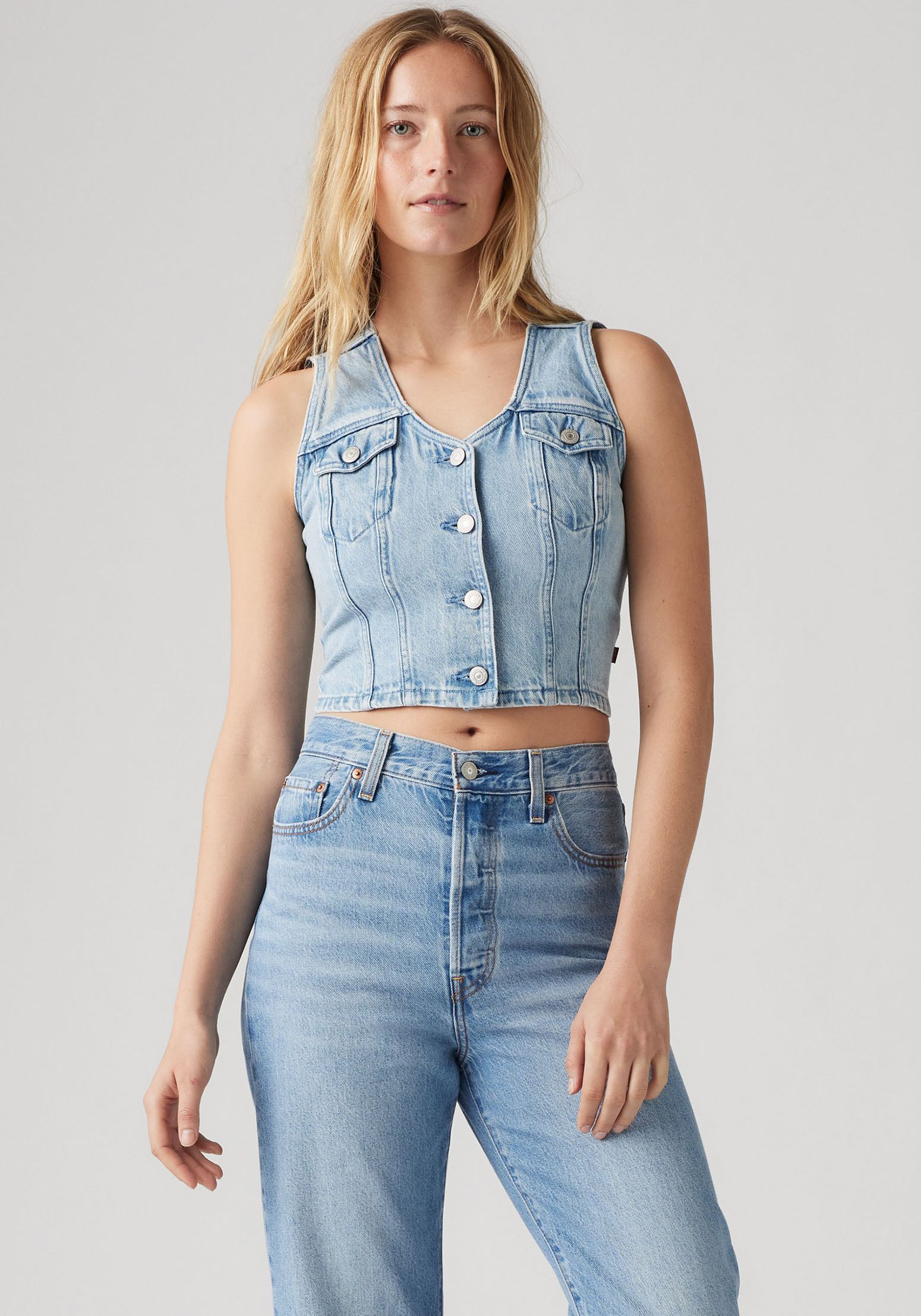 Levi's® Jeansweste »BELLA DENIM CORSET« von Levi's®