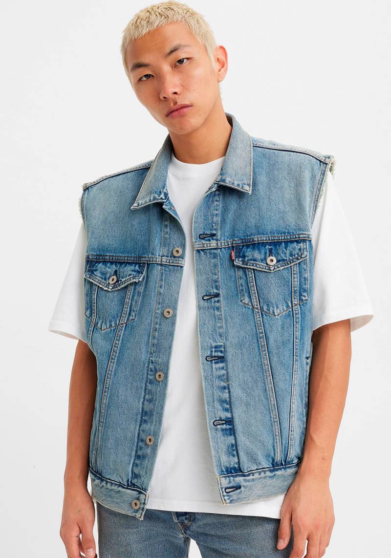 Levi's® Jeansweste »RELAXED TRUCKER VEST MED INDIGO - WORN IN« von Levi's®