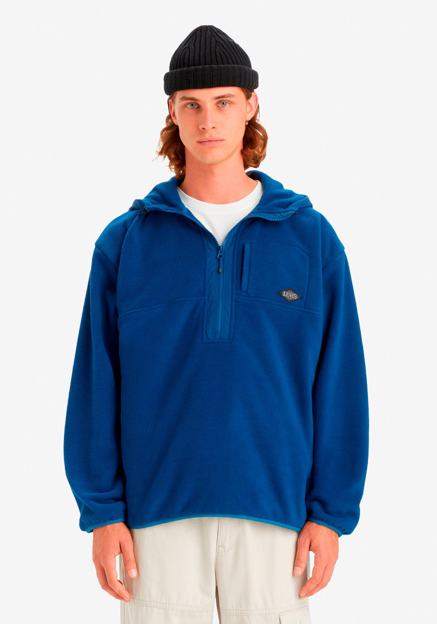 Levi's® Kapuzensweatshirt »ORBIT HALF ZIP BLUES« von Levi's®