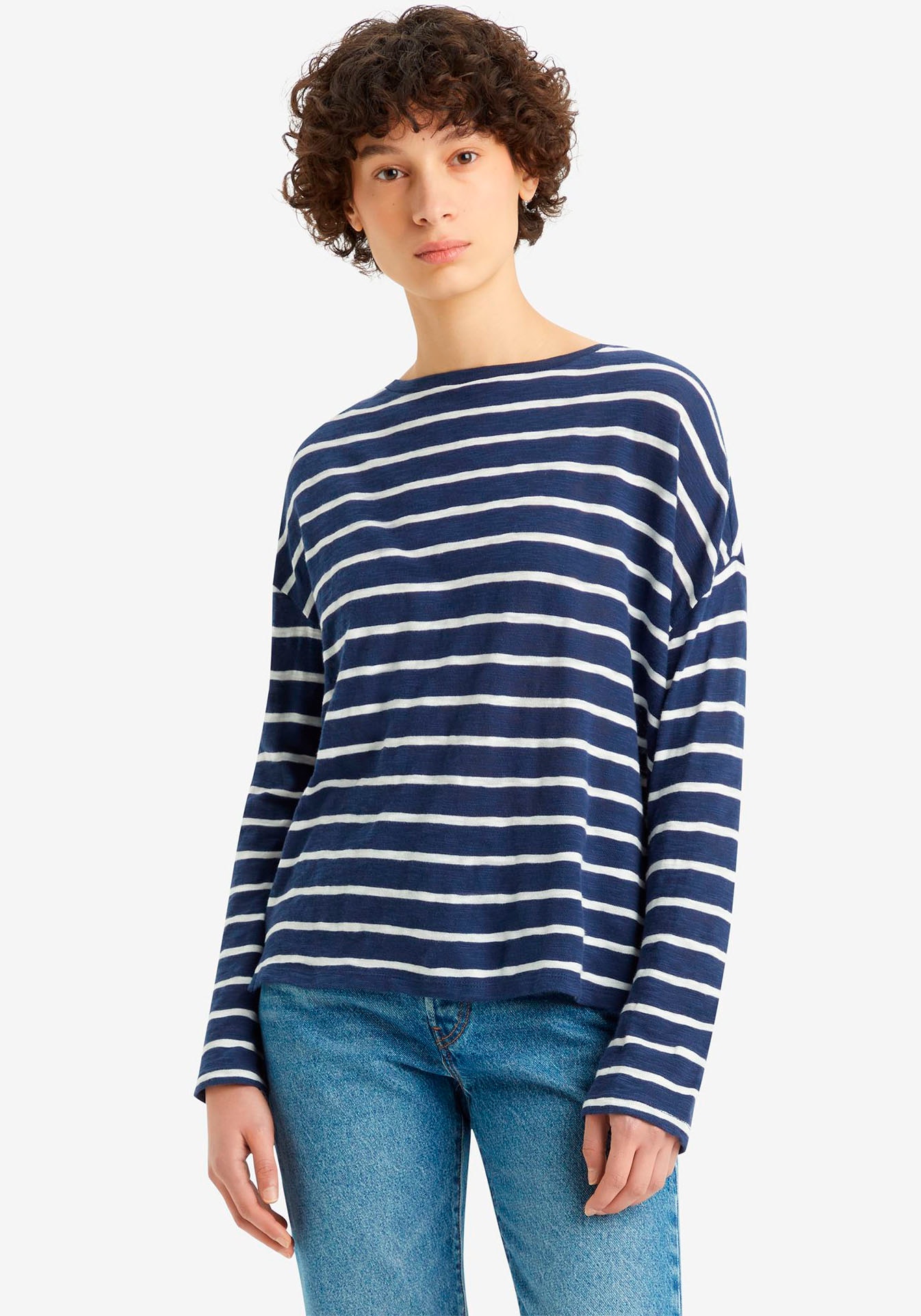 Levi's® Langarmshirt »MARGOT LONG SLEEVE BLUE« von Levi's®