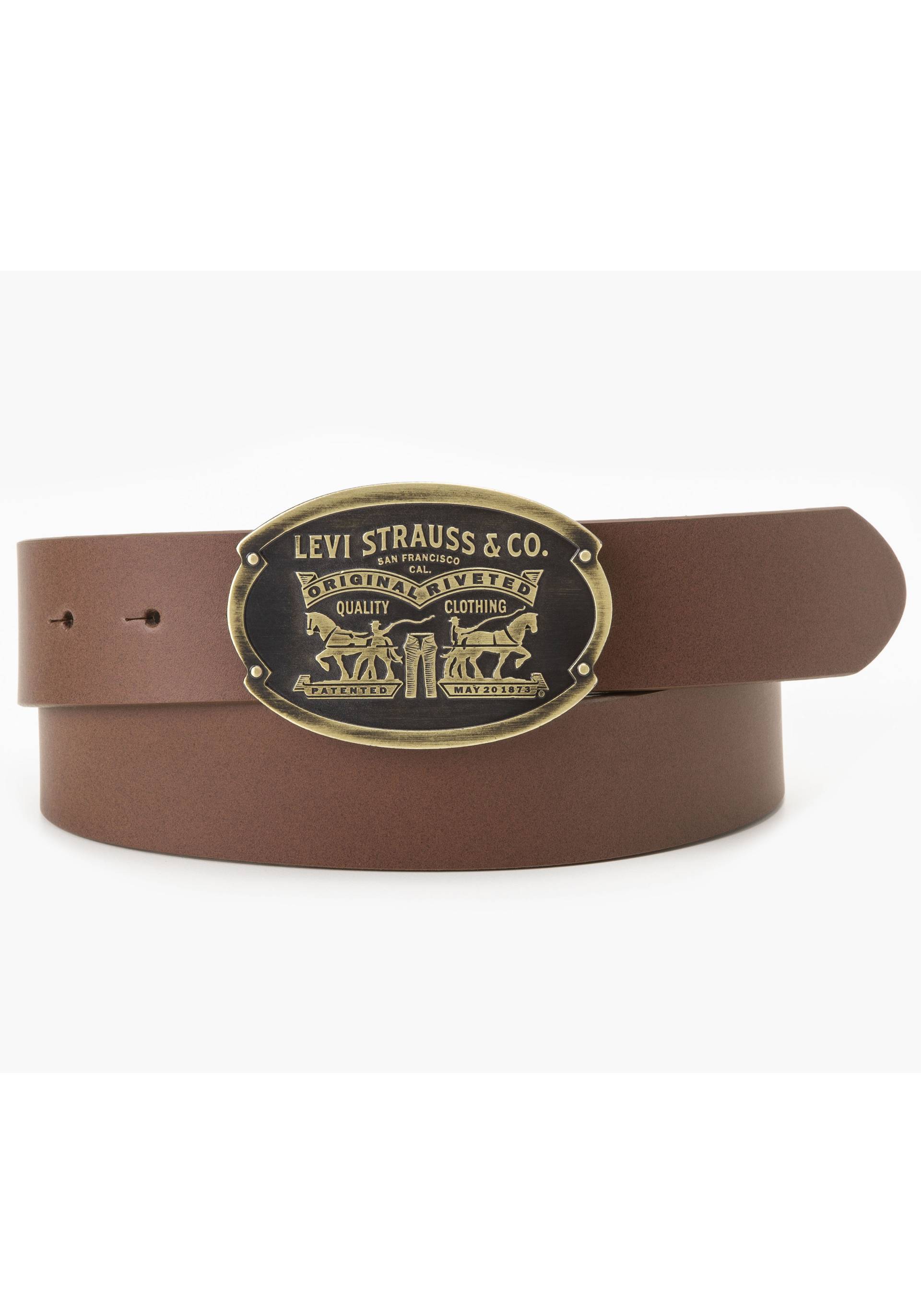 Levi's® Ledergürtel »Billy Plaque Belt«, mit markanter Koppelschliesse von Levi's®