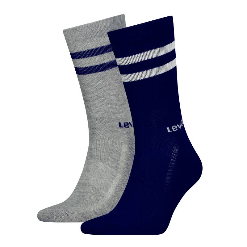 Levi's® Socken »LEVIS REGULAR CUT SPORT STRIPE 2P«, (2 Paar, 2er Pack), mit auffälligen Streifen von Levi's®